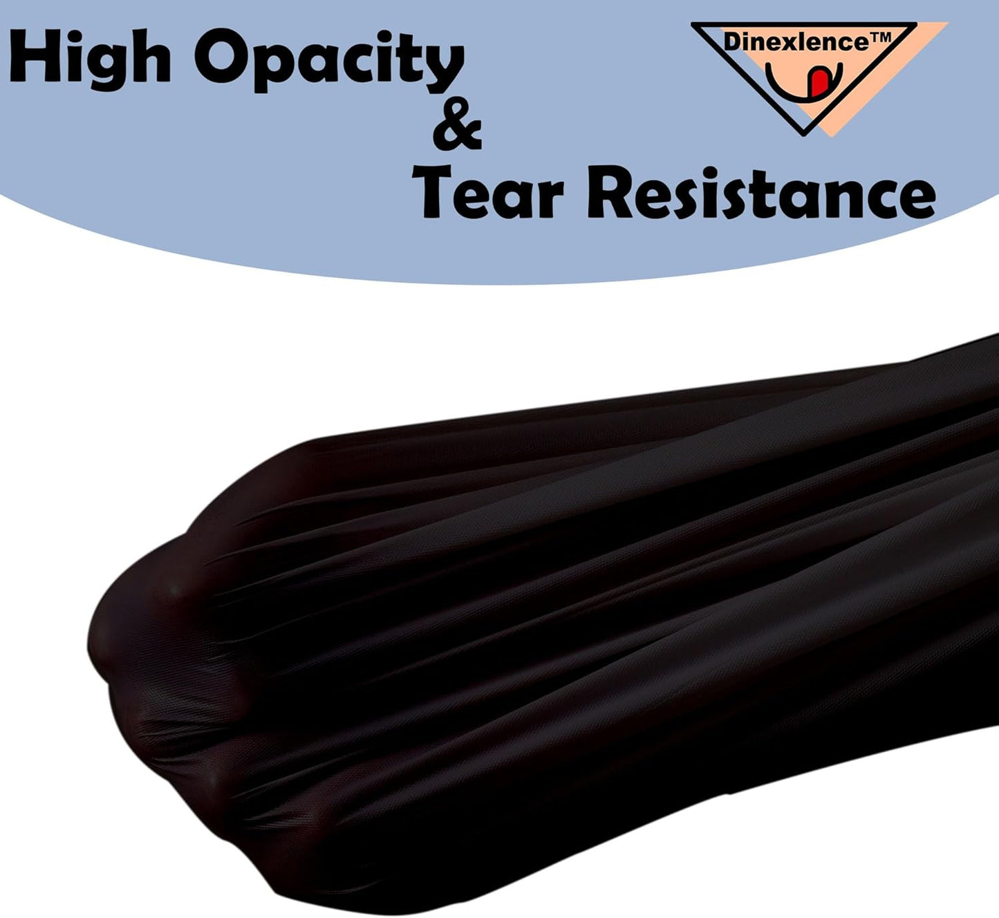 2 Pack Black Premium Plastic Tablecloth Rectangle 54 x 108 Inches Reusable Onyx Black Decorative Table Cover for Dining, Wedding, Party, Indoor and Outdoor use