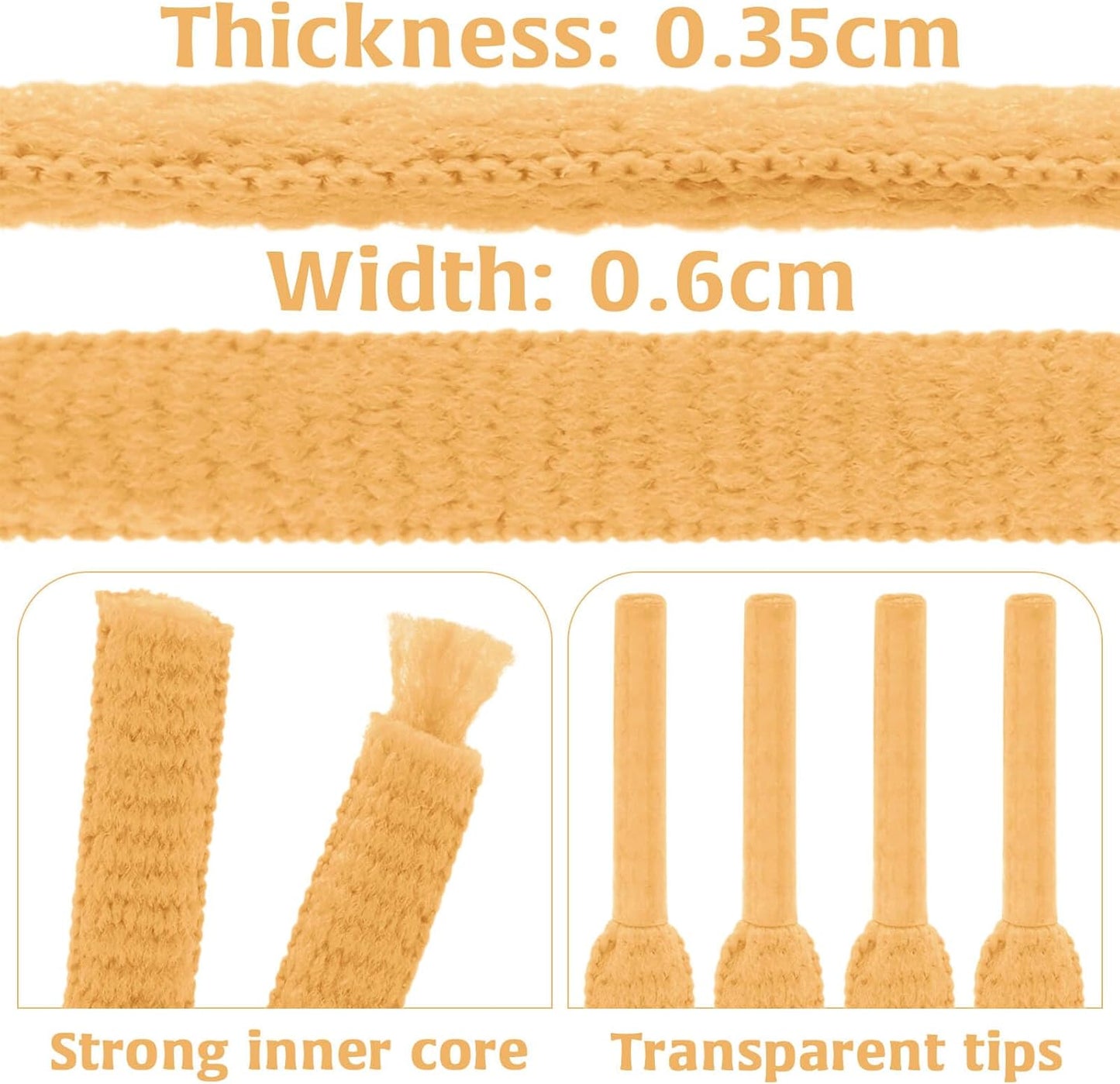 DELELE 2Pair Oval Shoes laces 42 Colors Half Round 1/4" Athletic ShoeLaces for Sport/Running Shoes Shoe Strings