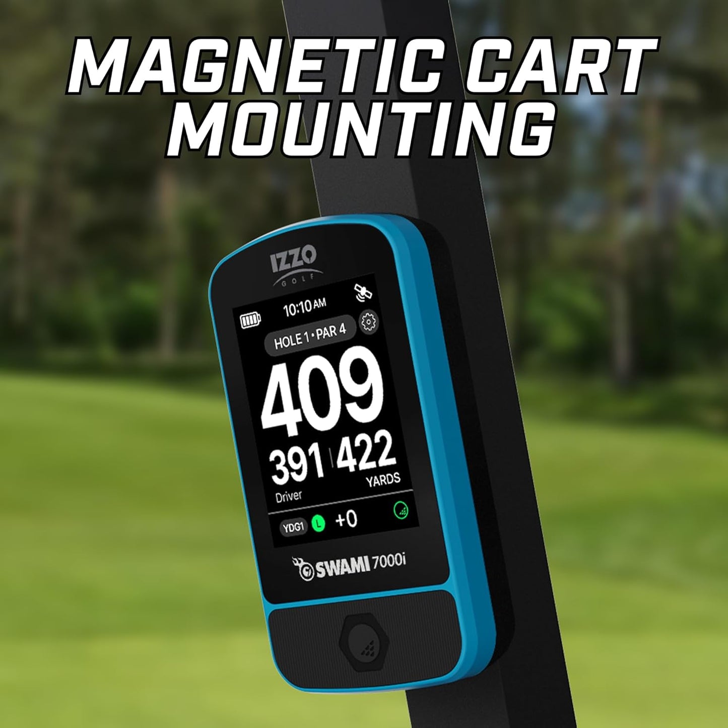 Izzo Swami Golf GPS Rangefinder - Color Display & Scorekeeper