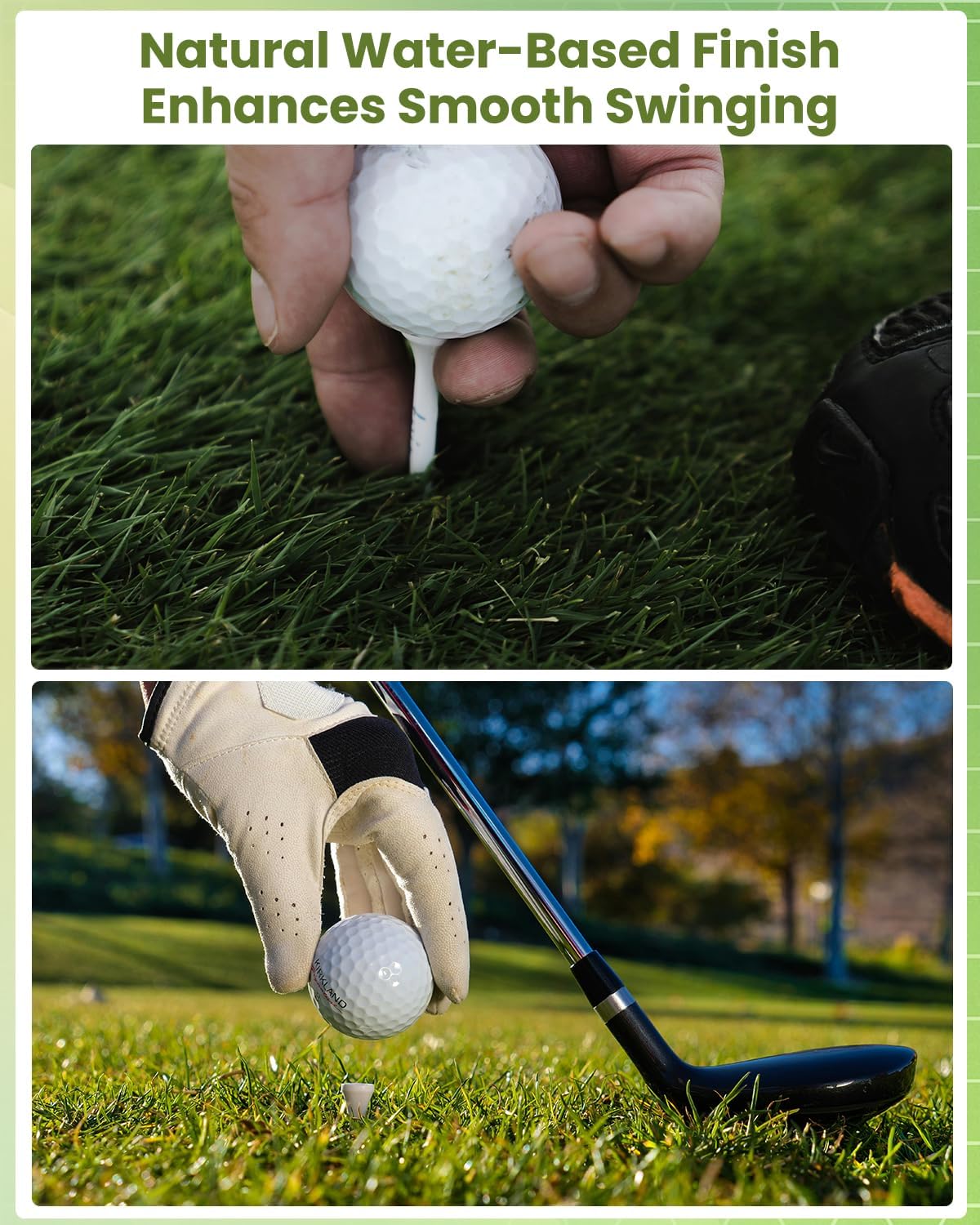 Bamboo Golf Tees 1000 PCS, 2-3/4 inch(70mm) & 3-1/4 inch (83mm) Length, Stronger Than Wood Tees