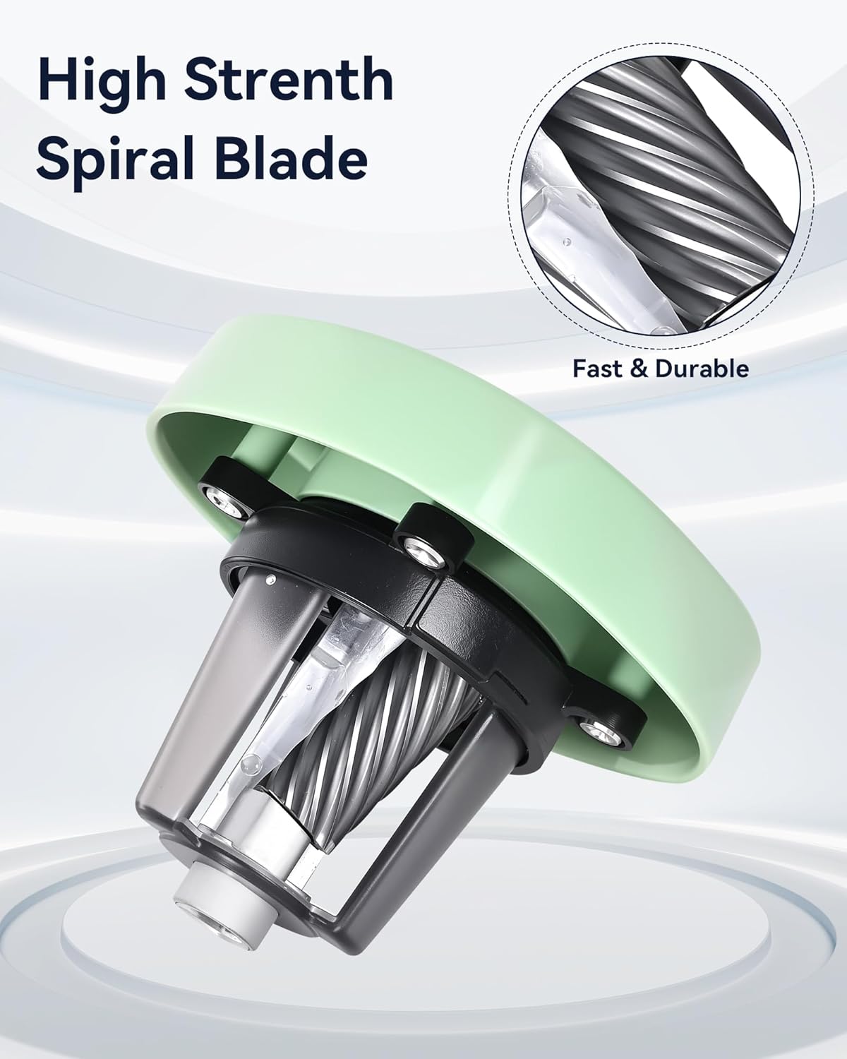 Electric Pencil Sharpener, Helical Blade Automatic Pencil Sharpener, Battery/USB Cord Operated Adjustable Sharpness for 6-8 mm Pencil, Classroom, School, Office, Home, Green