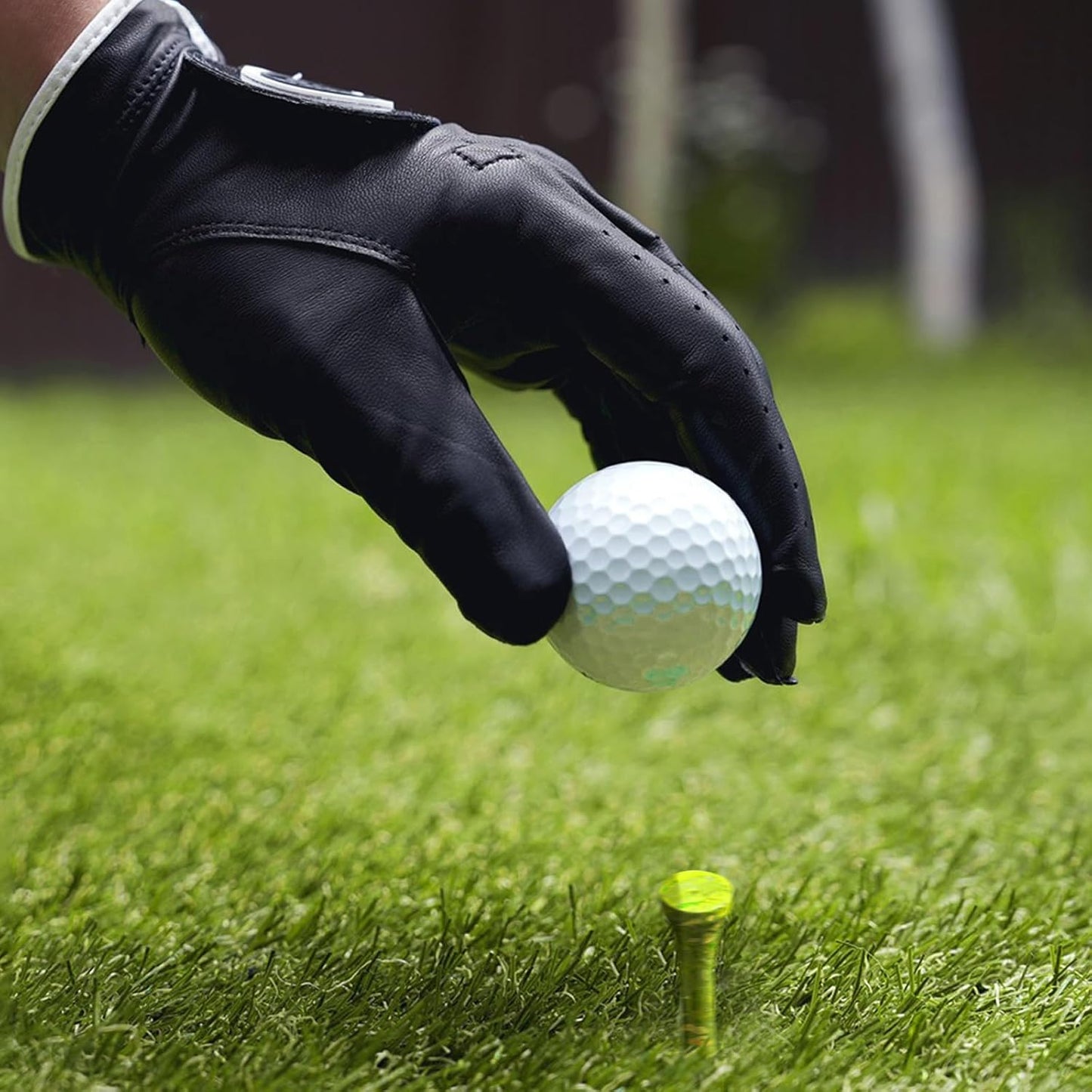 Amy Sport Golf Tees Styllish Bamboo Wooden Coloured Painted Bulk 200 Pack 1 1/2 3 1/4 2 3/4 Inch Tee, Enhanced Visibility Color Purple Pink Green Blue, Practice for Men Women