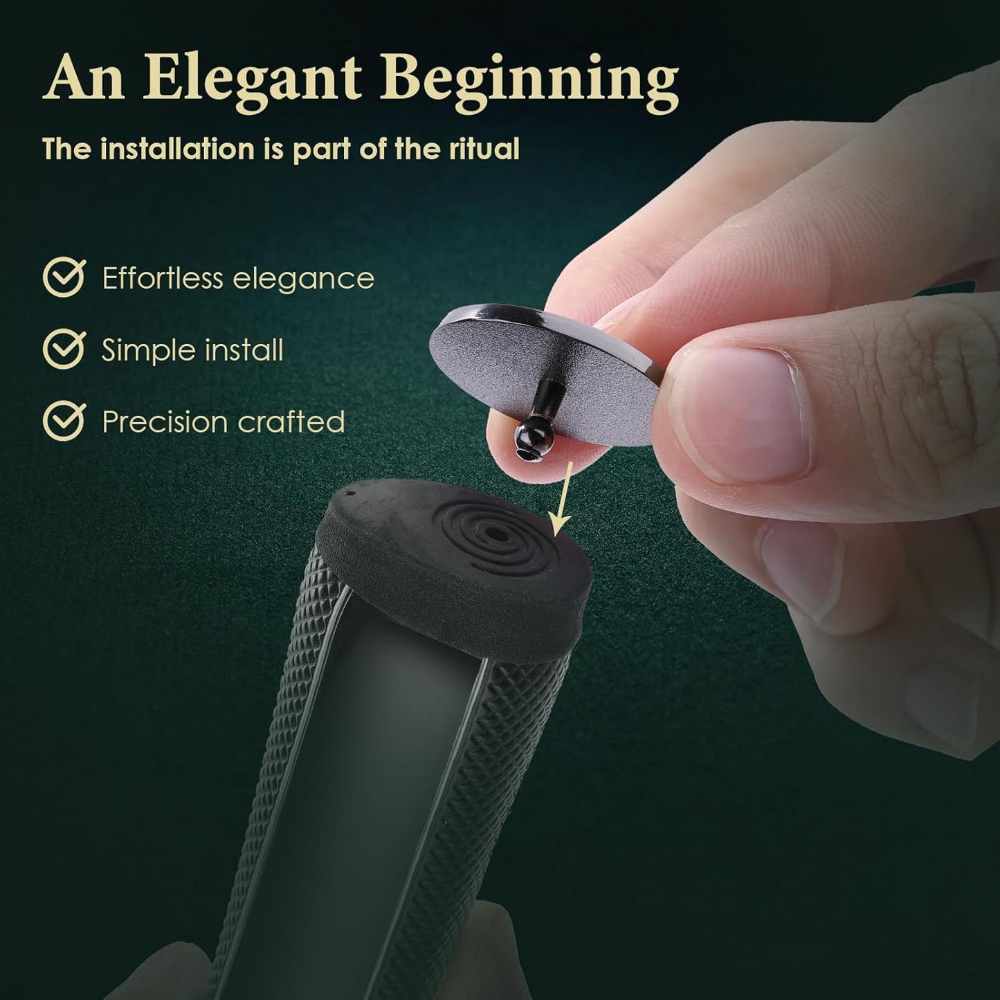 Golf Ball Marker Set with Magnetic Putter Grip Mount Golf Accessories for Men Women, Easy-to-Find Markers for Putting, Funny Golf Gifts, Unique Golf Gadgets for Golfer