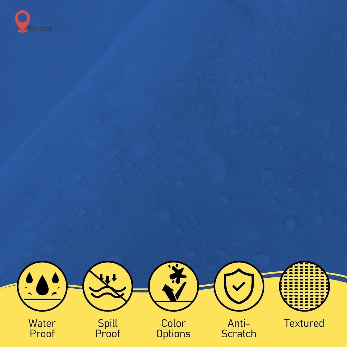 Plastic Royal Blue Tablecloths 3 Pack Disposable Table Covers 54" x 108" Dark Blue Table Cloths PEVA Party Tablecovers for Parties Picnic Birthday Wedding Banquet