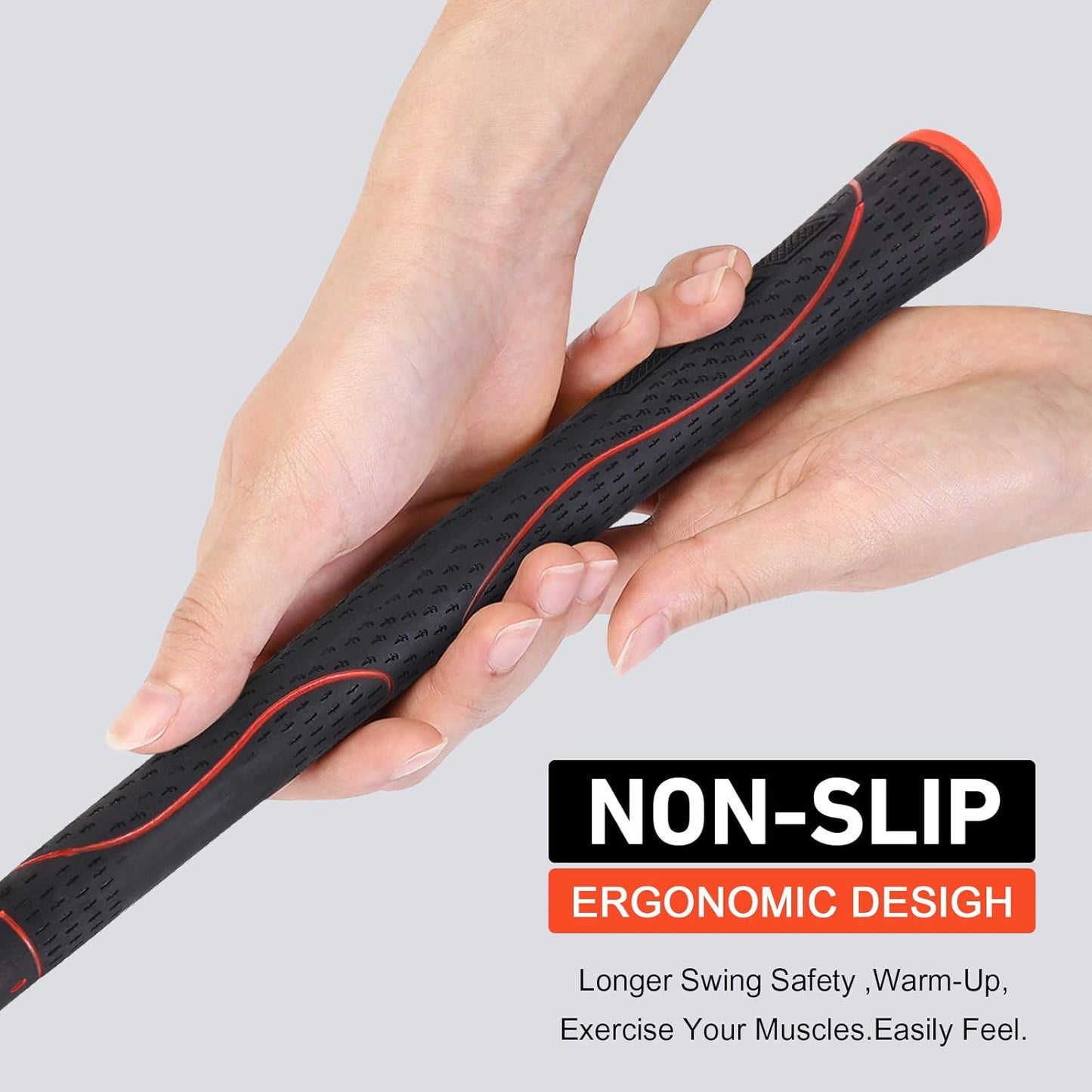 Golf Swing Trainer Aid and Correction for Strength Grip Tempo & Flexibility Training Suit for Indoor Practice Chipping Hitting Golf Accessories