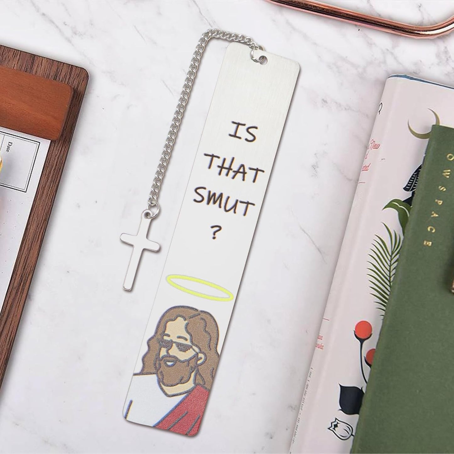 Funny Bookmarks for Women, Book Accessories for Reading Lovers Men Writers Friends Teachers Coworker Family Teens Boys Girls, Inspirational Reading Gifts for Christmas New Year Birthday Graduation