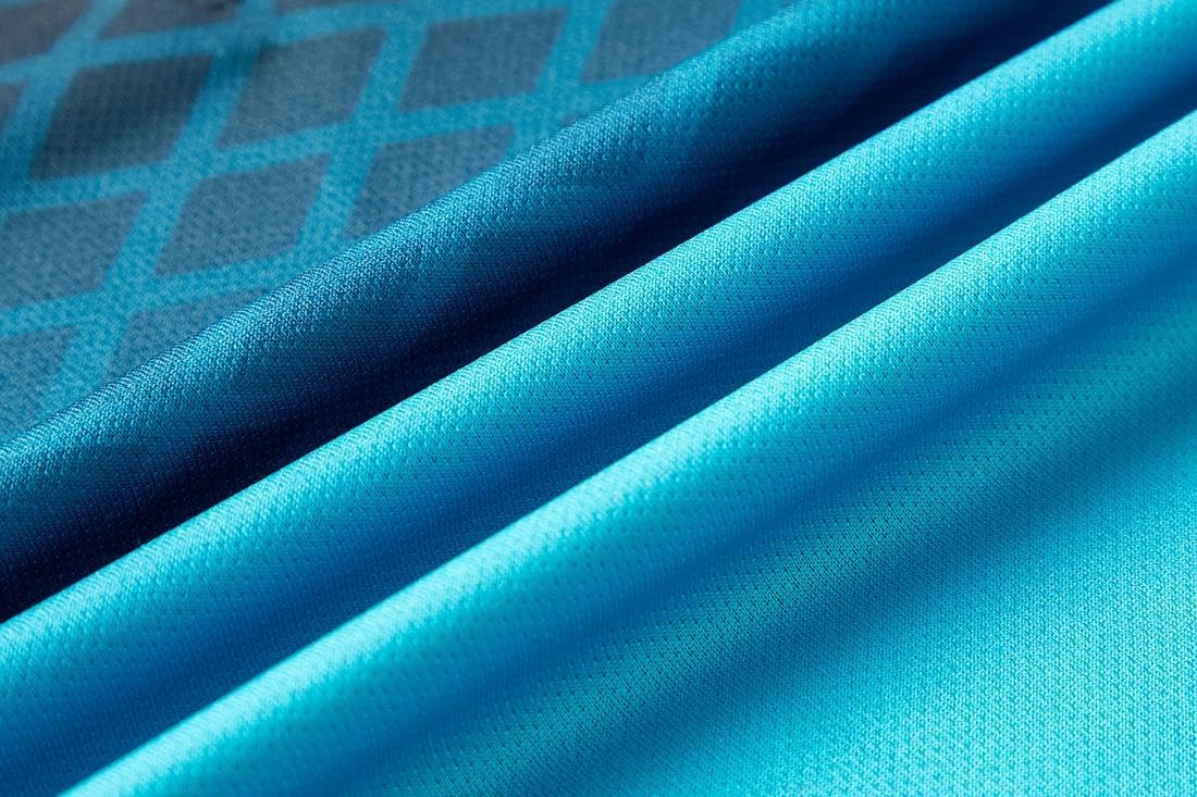 jeansian Men's Sport Outdoor Quick Dry Fit Short Sleeves Polo Tee Shirt Tshirt T-Shirt Tops Golf Tennis Bowling LSL195