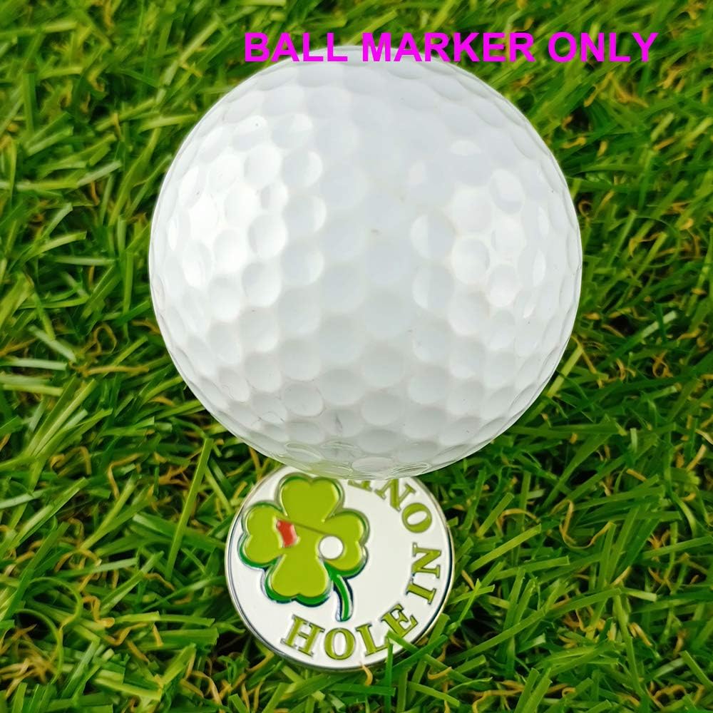 Golf Ball Markers Assorted Patterns Value Pack of 12 Golf Gifts, Golf Cap Clips and Divot Repair Tools Partner Accessories Sets for Men Women Golfer