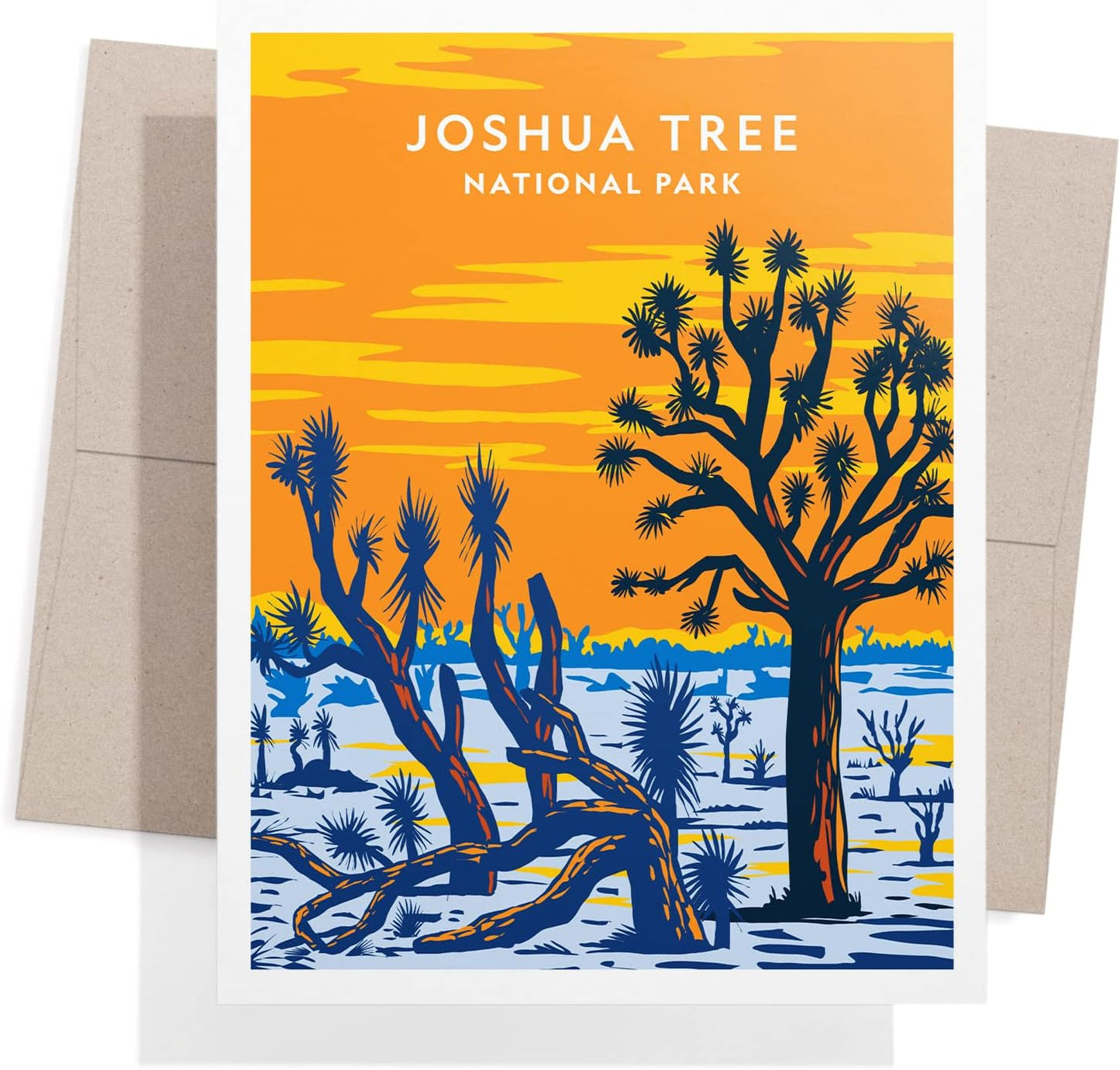Twigs Paper - Assorted Art National Parks Greeting Cards - Stationery Cards with Envelopes - Thank You and Blank Note Cards - Greeting Cards for All Occasions - Made in USA (5.5 x 4.25, Set of 12)