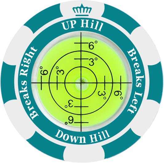 1 Pack 360° Triple Line Golf Ball Marker，Golf Ball Line Marker Tool，Golf Ball Marker Stencil，Alignment Ball Marker，Golf Accessories