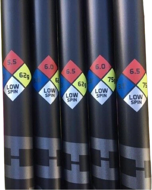 New HZRDUS Black Driver Shaft with Grip & Adapter Installed