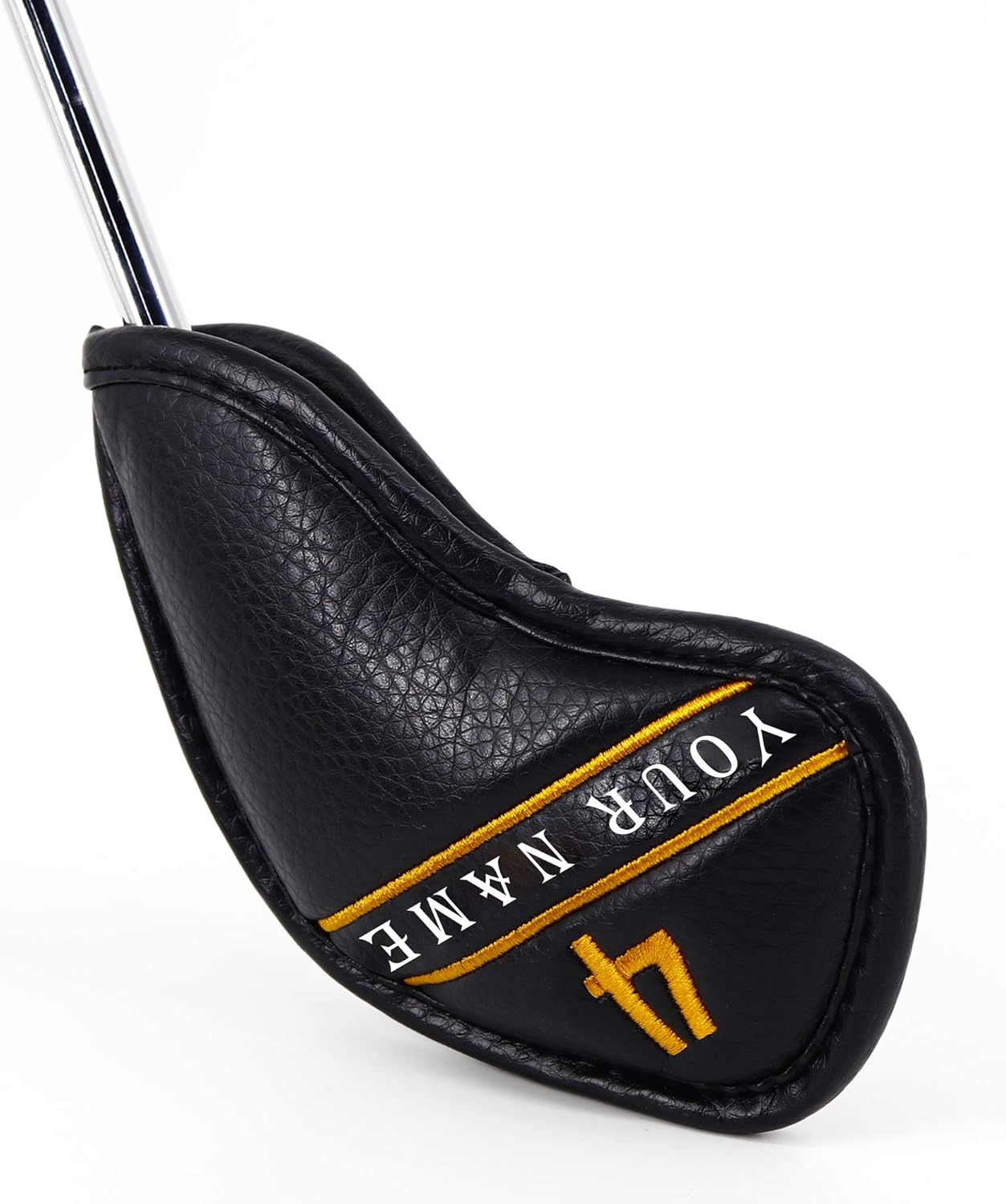 CRAFTSMAN GOLF 12pcs or 1pc Black Leather Golf Iron Head Covers Set Headcover Colorful Number Embroideried for Callaway Ping Taylormade Cobra Also Custom Version w/Your Name