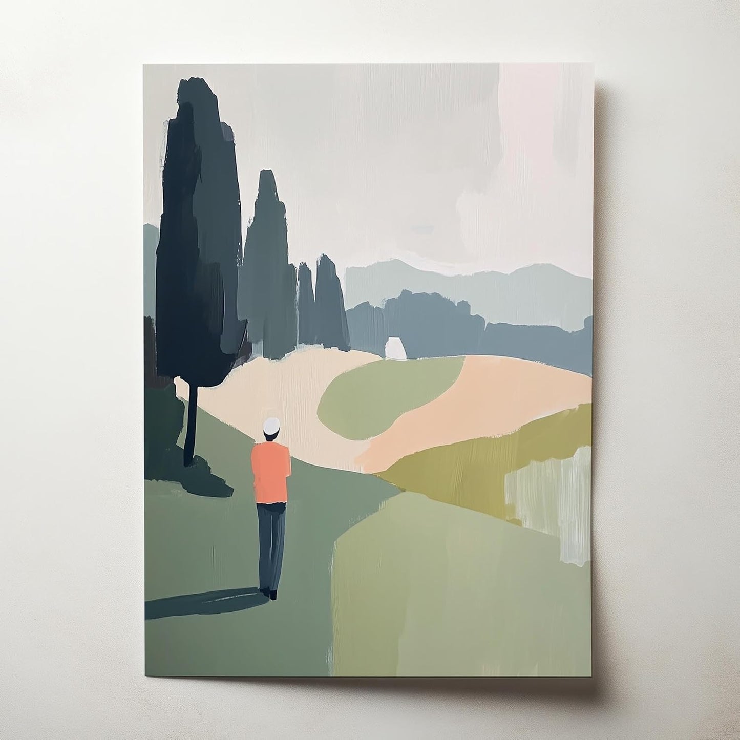 Golf Impressionist Art Print Posters - Premium Giclee Fine Art Prints - Sporty and Sophisticated Home Decor Posters, Golfer Art Prints for Home and Office Decor - Vintage Aesthetic, Ready to Frame