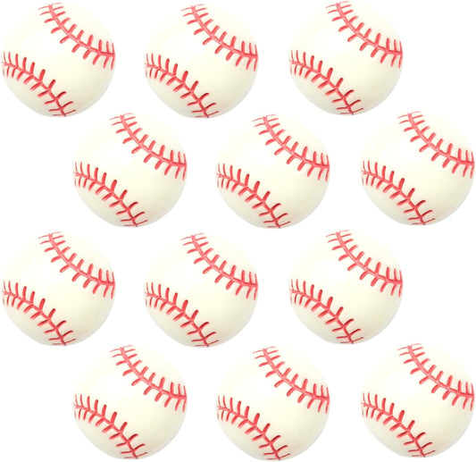 KEYDUACU 12Pcs Strong Ball Magnets,3D Baseball Sports Craft Decoration Magnet,Strong Fridge Magnets for Kitchen, School,Office Whiteboard, Cabinet and Dishwasher