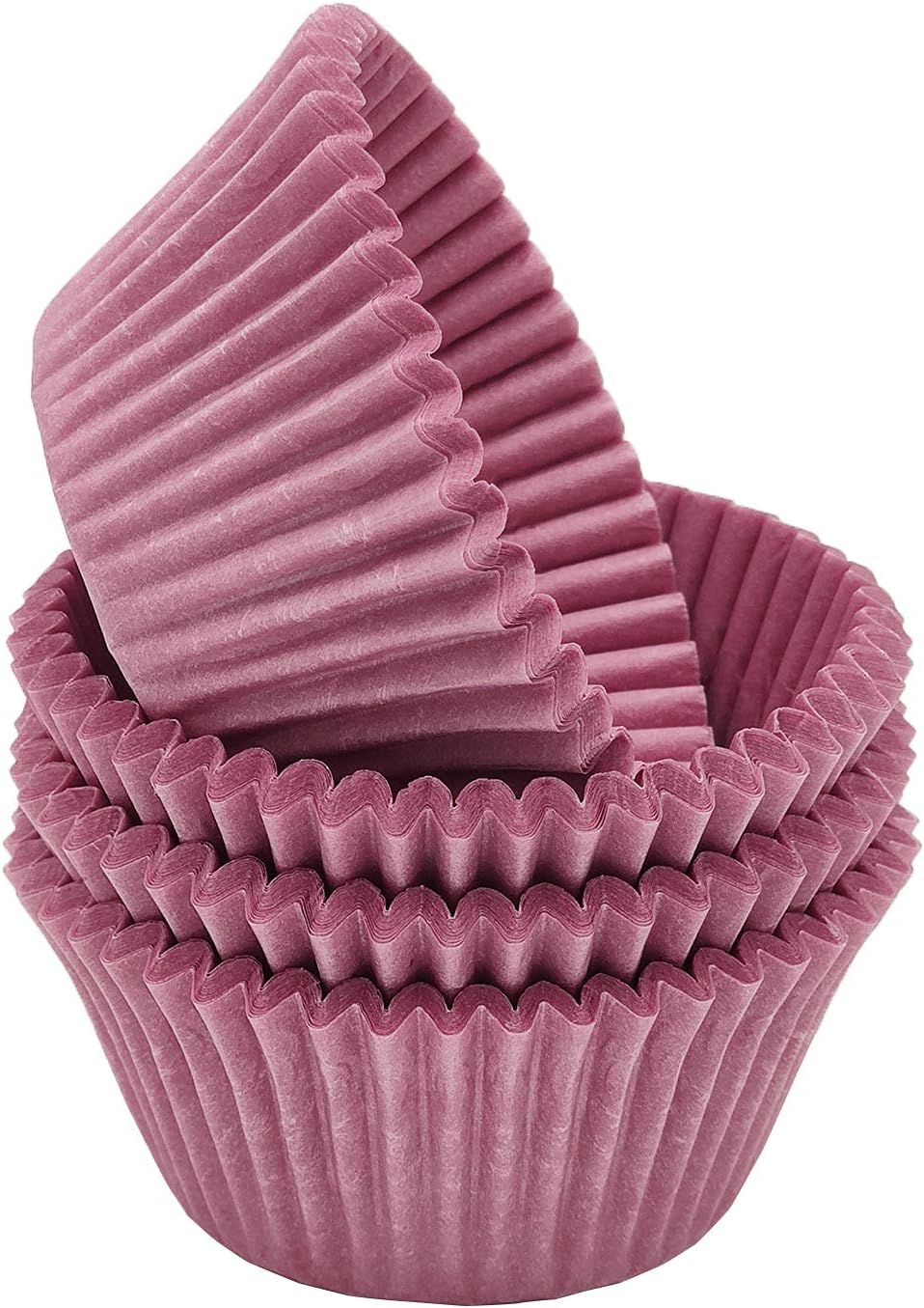 Premium Purple Greaseproof Cupcake Liners Muffin Paper Baking Cups Standard Sized, 100-Count