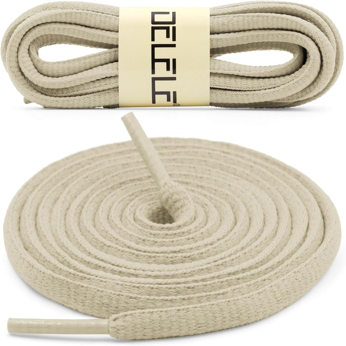 DELELE 2Pair Oval Shoes laces 42 Colors Half Round 1/4" Athletic ShoeLaces for Sport/Running Shoes Shoe Strings