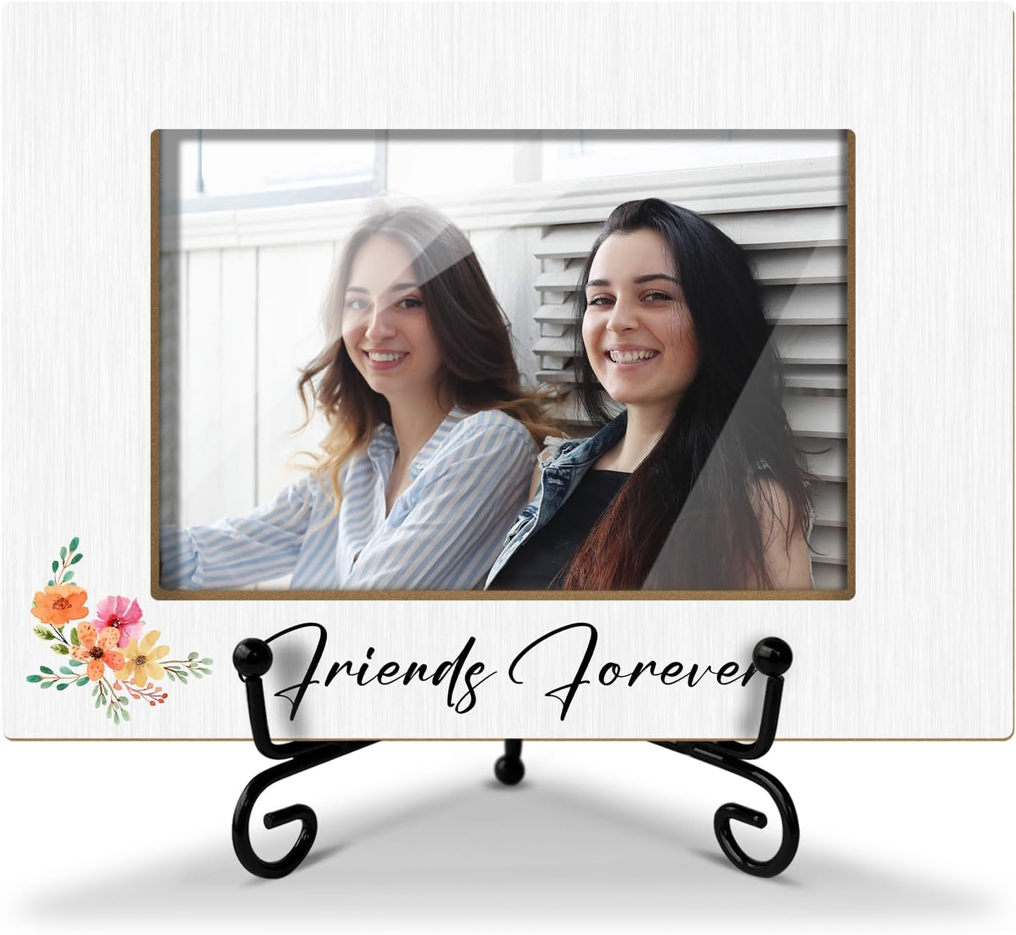 Friends Picture Frame Graduation Frienship Gifts, Friend Photo Frame Bridal Shower Gift Friendship Picture Frame 4 x 6 Photo/10