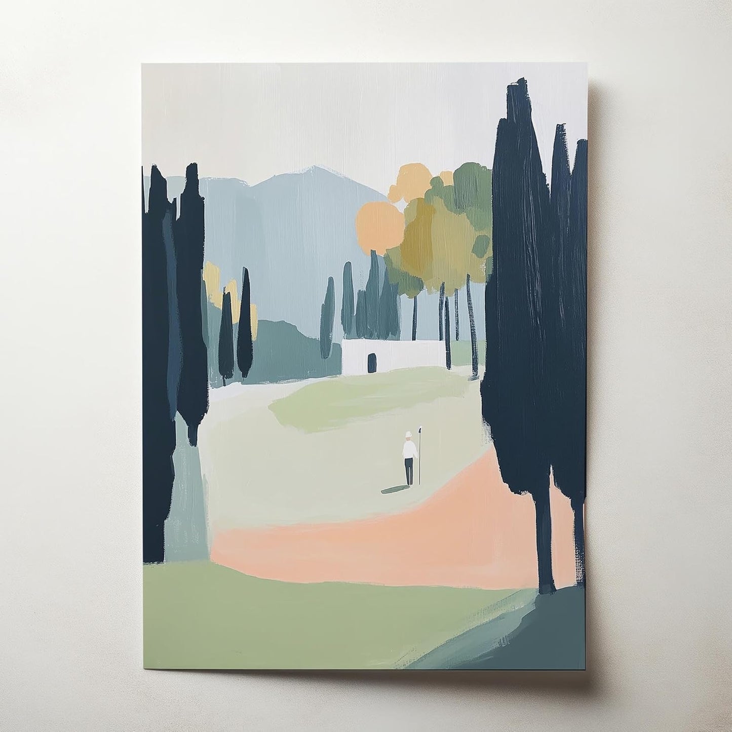 Golf Impressionist Art Print Posters - Premium Giclee Fine Art Prints - Sporty and Sophisticated Home Decor Posters, Golfer Art Prints for Home and Office Decor - Vintage Aesthetic, Ready to Frame