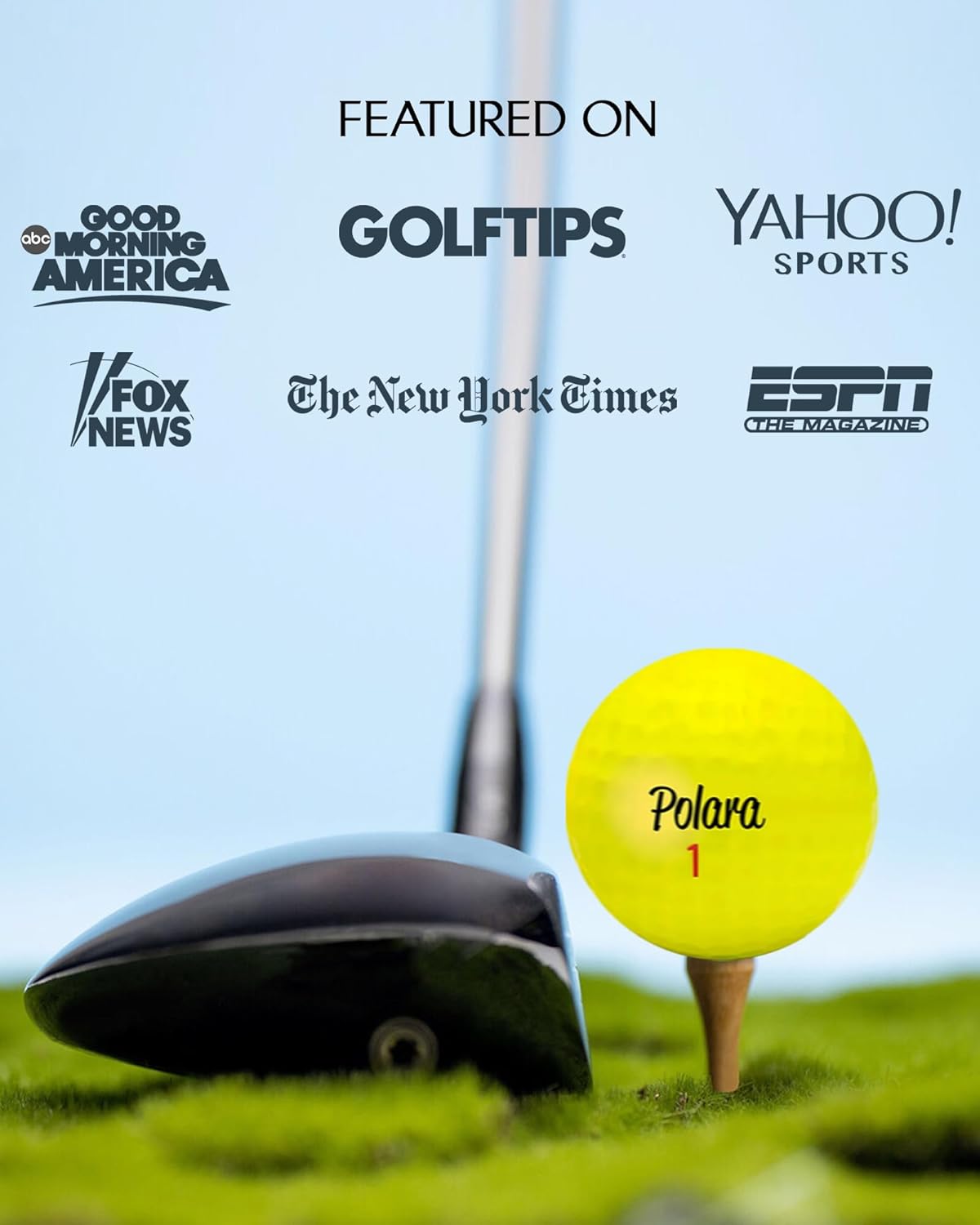 Polara Golf Self-Correcting Golf Balls – Soft Feel, Anti-Slice & Hook Correction, Exceeds USGA Limits, Dimple Pattern, High-Performance Balls for Men & Women