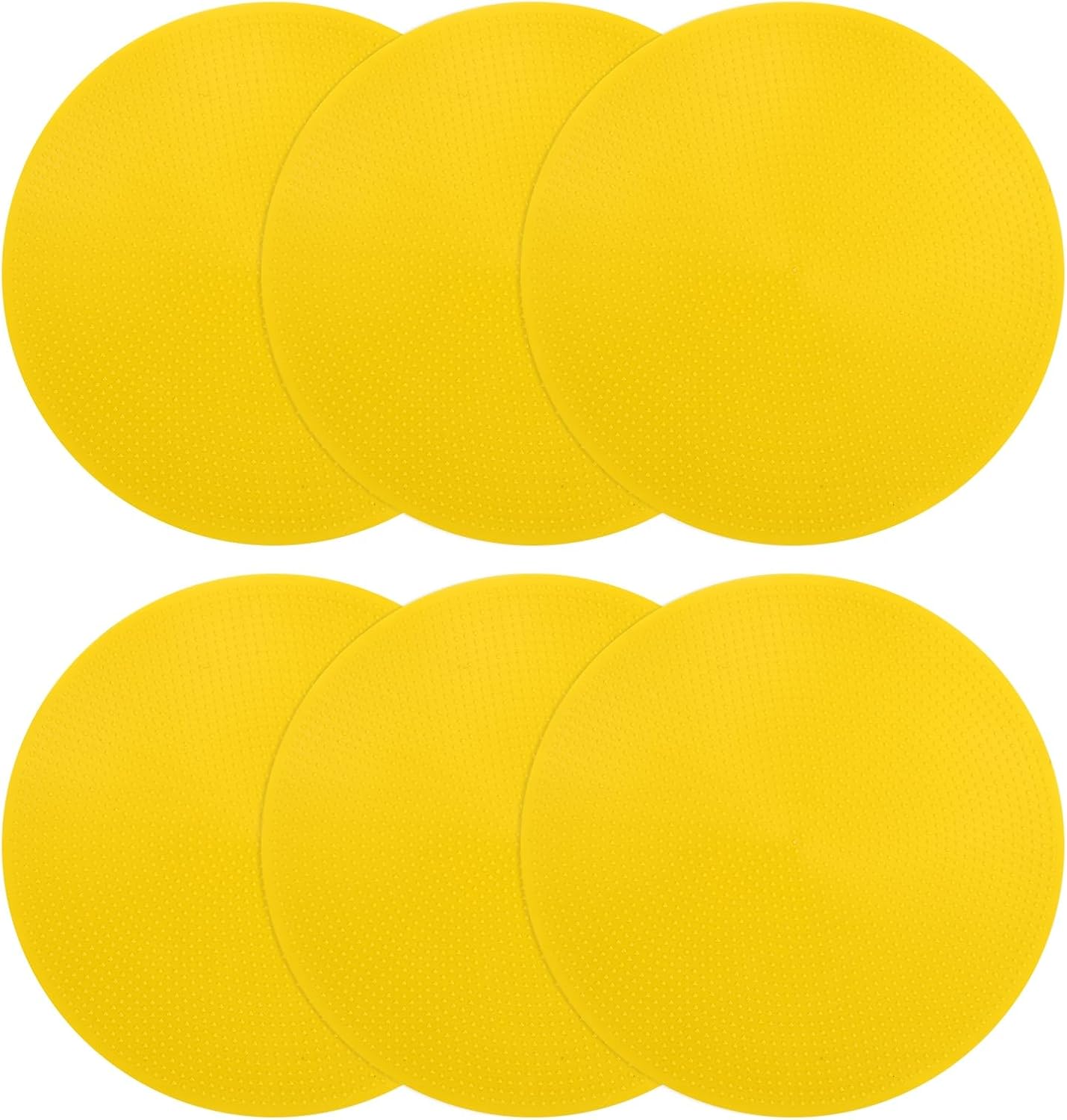 PATIKIL Spot Markers, Non-Slip Floor Dots Agility Markers Flat Field Cone Poly Dot