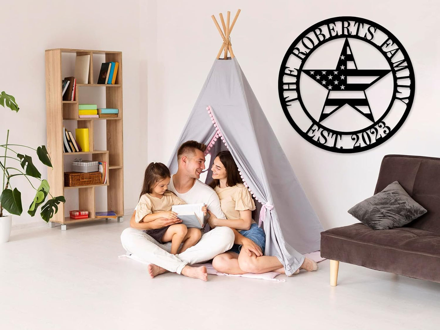 Personalized Name Flag Sign, Custom Patriotic Metal Signs, Last Name American Flag Sign, Personalized Patriotic Flag Stars, Custom Stars and Stripes Signs, Housewarming Gifts