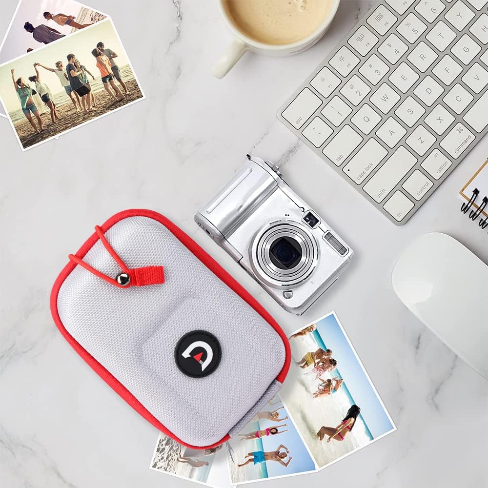 ACHIX Golf Rangefinder Hard Shell Case Compatible with Bushnell/Callaway, Universal Range Finder Carry Bag with Carabiner Belt Clip