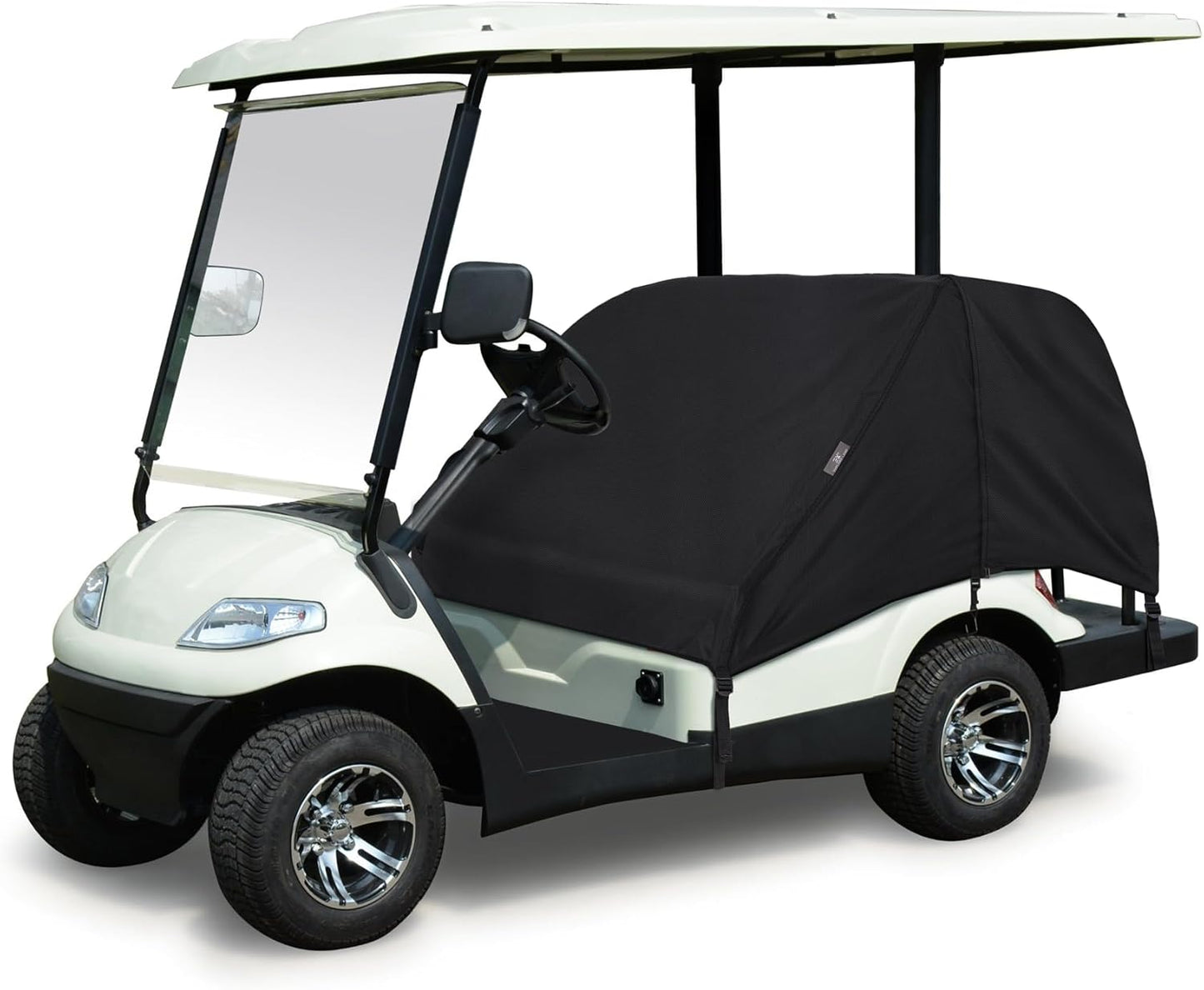 Explore Land Waterproof Golf Cart Seat Cover for 2+2 Passenger UV Resistant Seat Protector - Universal Fit for Most Golf Carts