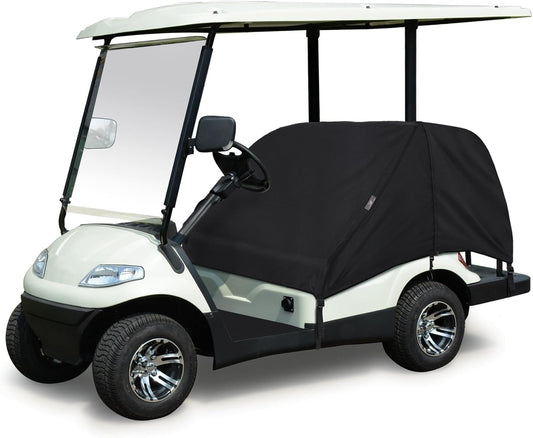 Explore Land Waterproof Golf Cart Seat Cover for 2+2 Passenger UV Resistant Seat Protector - Universal Fit for Most Golf Carts