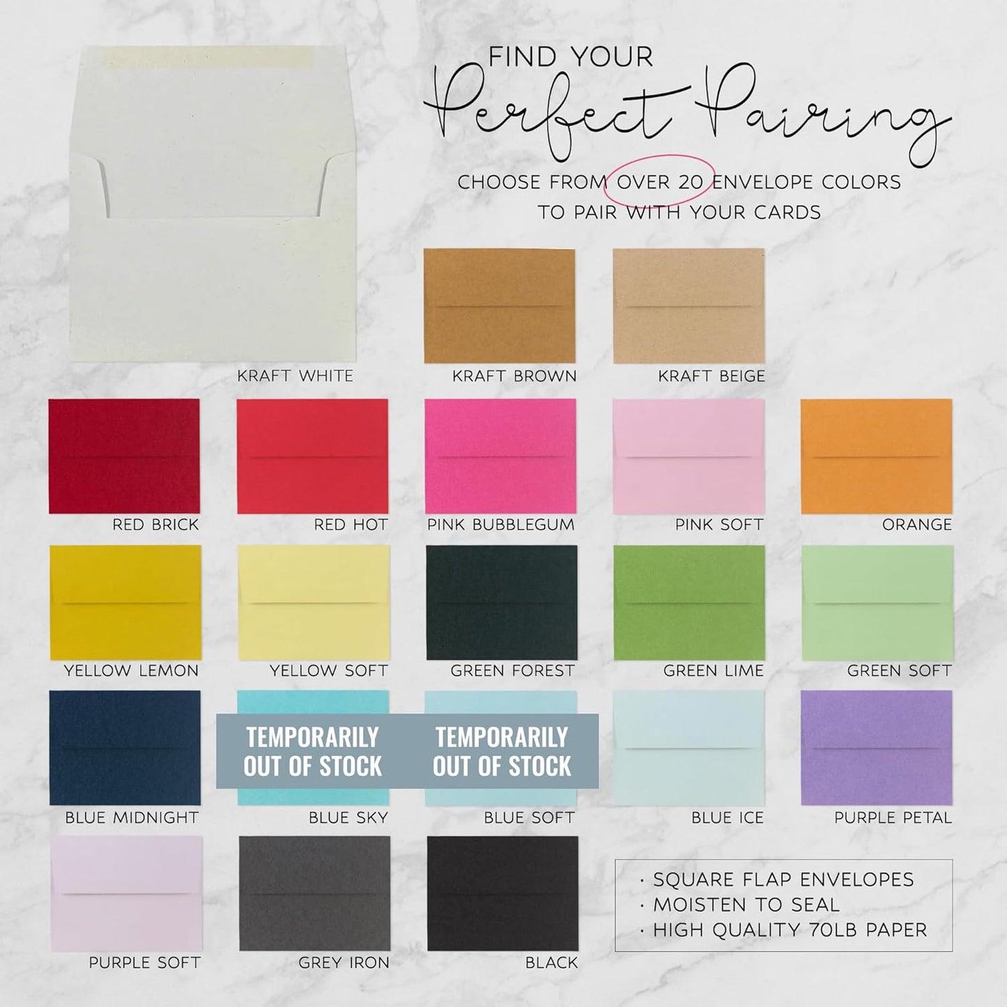 Personalized Note Cards – Custom Flat Stationery Set with Name – Personalized Thank You Cards – Elegant Personalized Stationery for Women (Bethany Robins)