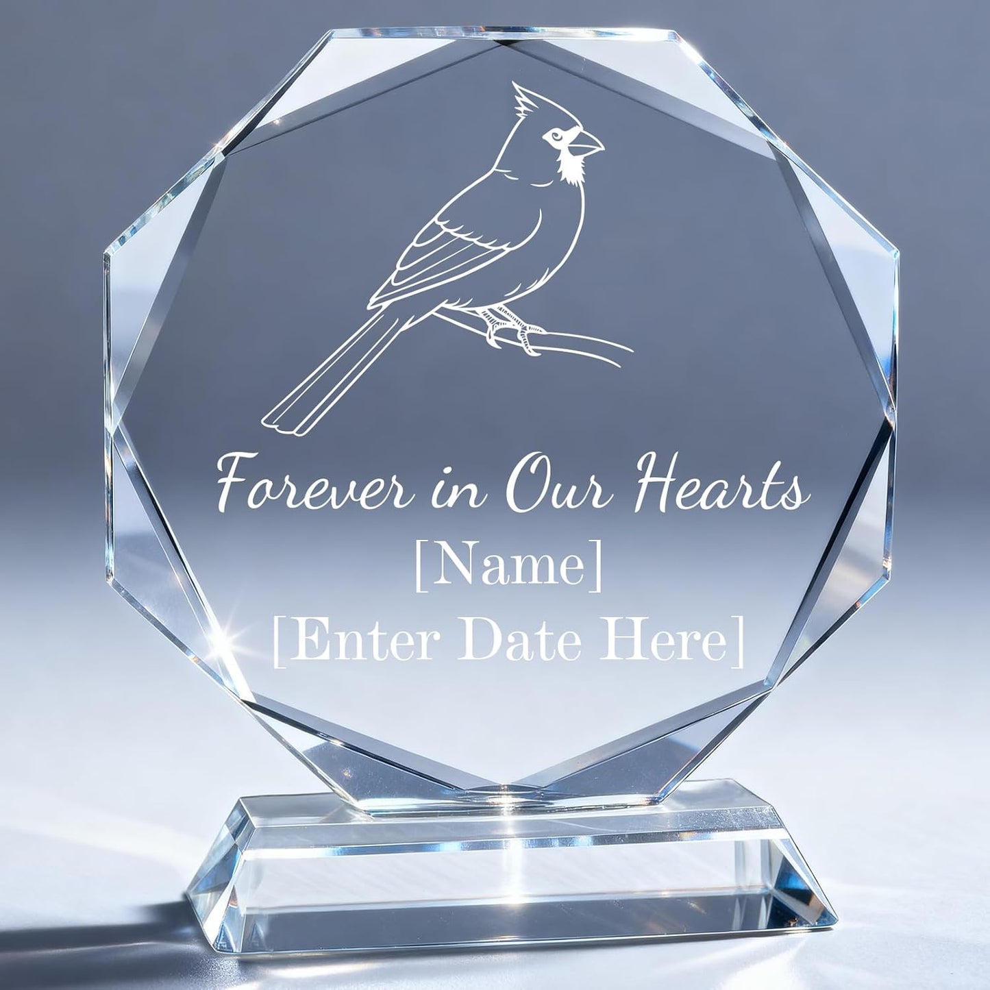 Custom Crystal Awards and Trophies – Personalized Engraved Glass Plaques for Employee Recognition, Appreciation, Farewell, Retirement, Coworker Gifts, Sports Achievements