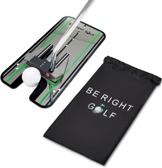 Golf Putting Mirror - Putting Mirror Training Aid - Putting Alignment Practice for Consistency & Accuracy - Alignment Training Aid for Indoor & Outdoor Practice