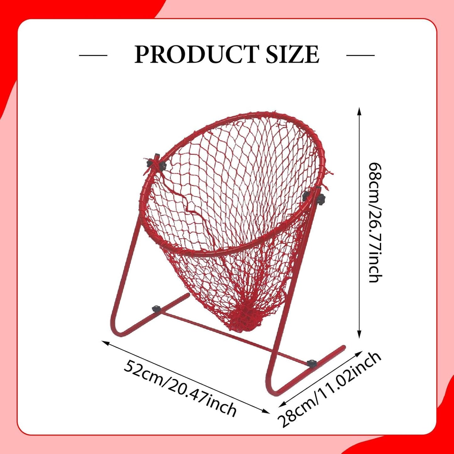 Golf Chipping Practice Net,Training Equipment Home Adjustable Angle Target Accessories for Exercise Pitching Backyard Driving
