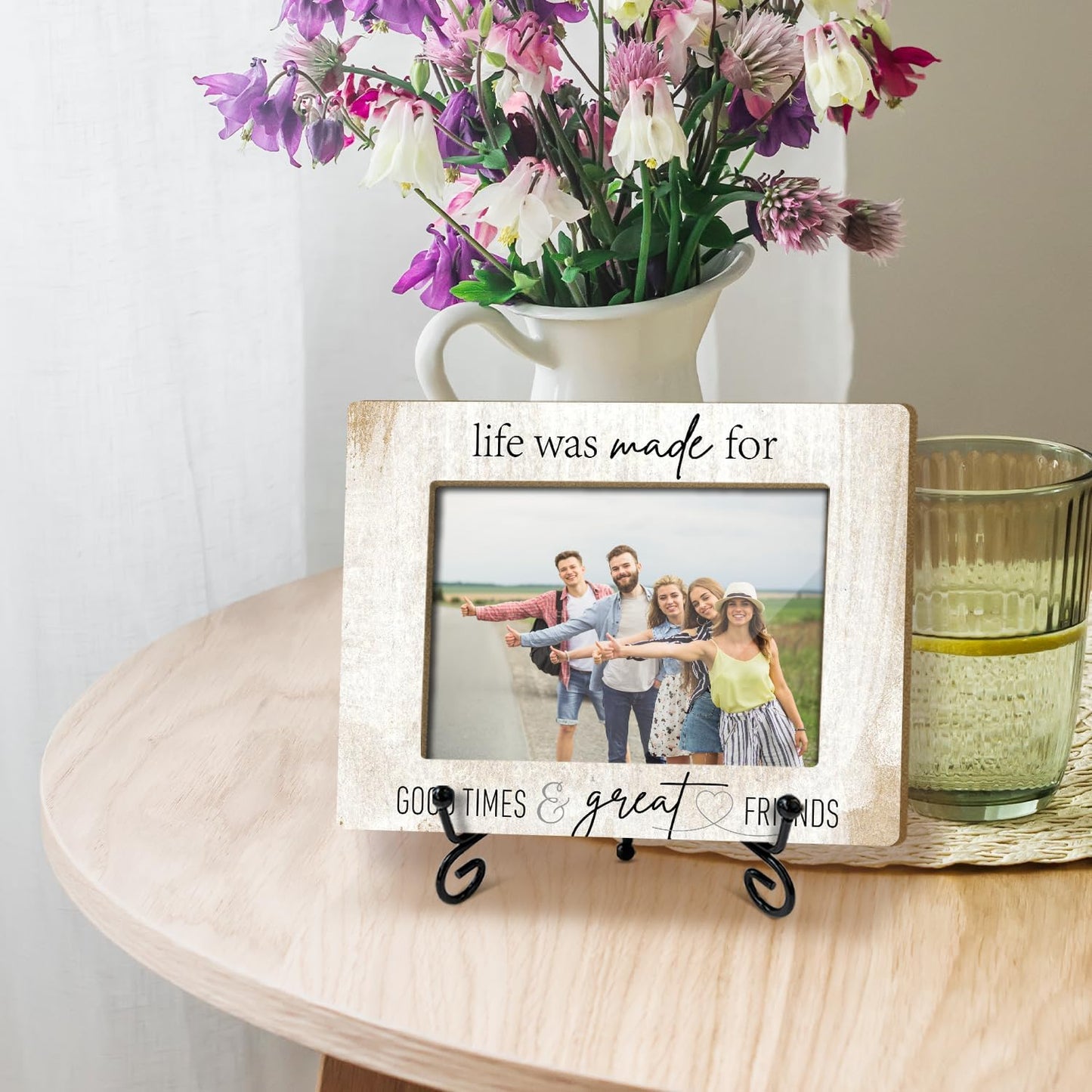 Friends Picture Frame, Friendship Picture Frame, Friendship Birthday Gifts for Friends, Friend Photo Frame 4 x 6 Photo/29