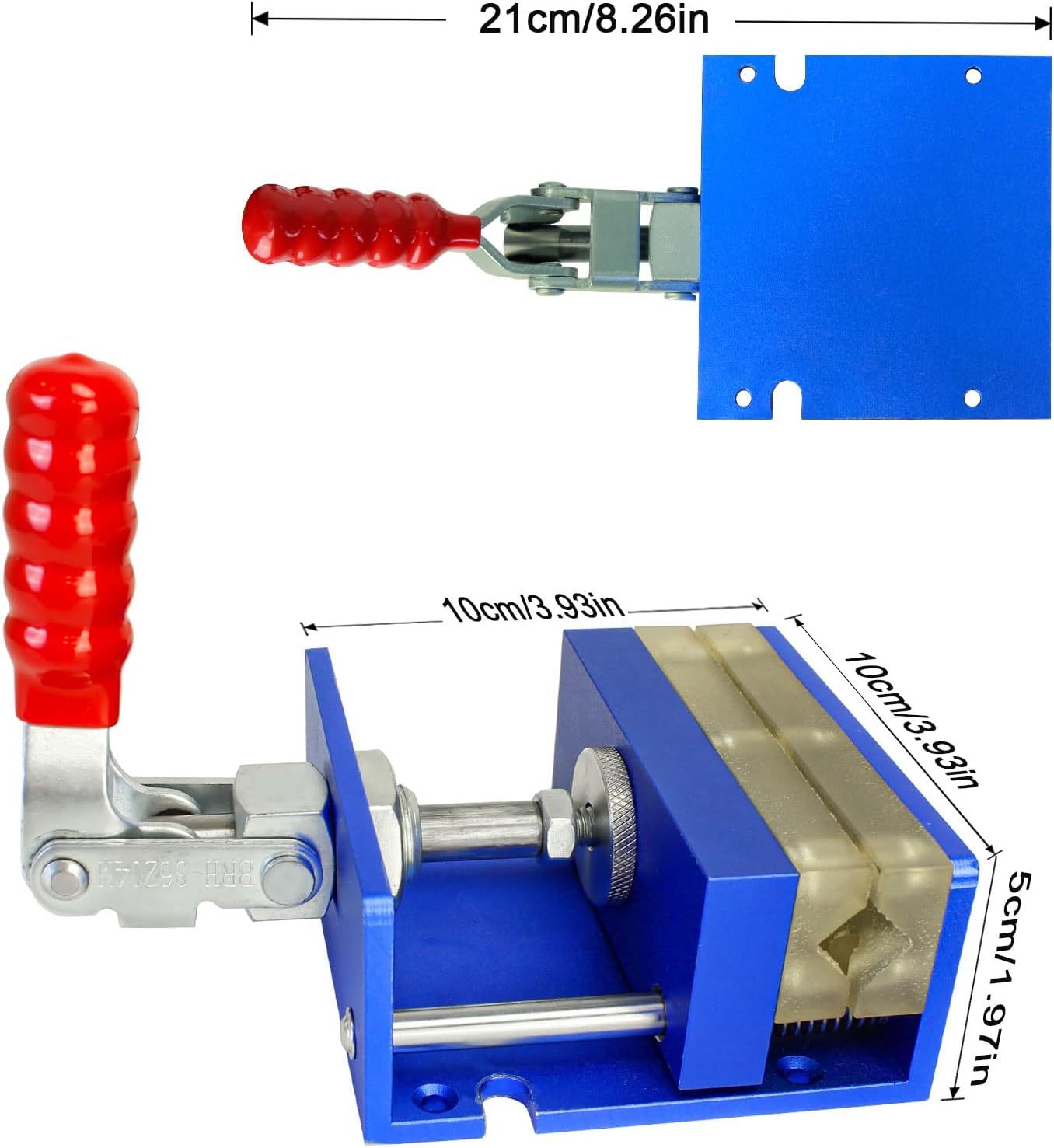 Crestgolf Drill-Free Golf Shaft Clamp, Club Holder Vise, Grip Removal Tool, Grip Replacement Kit