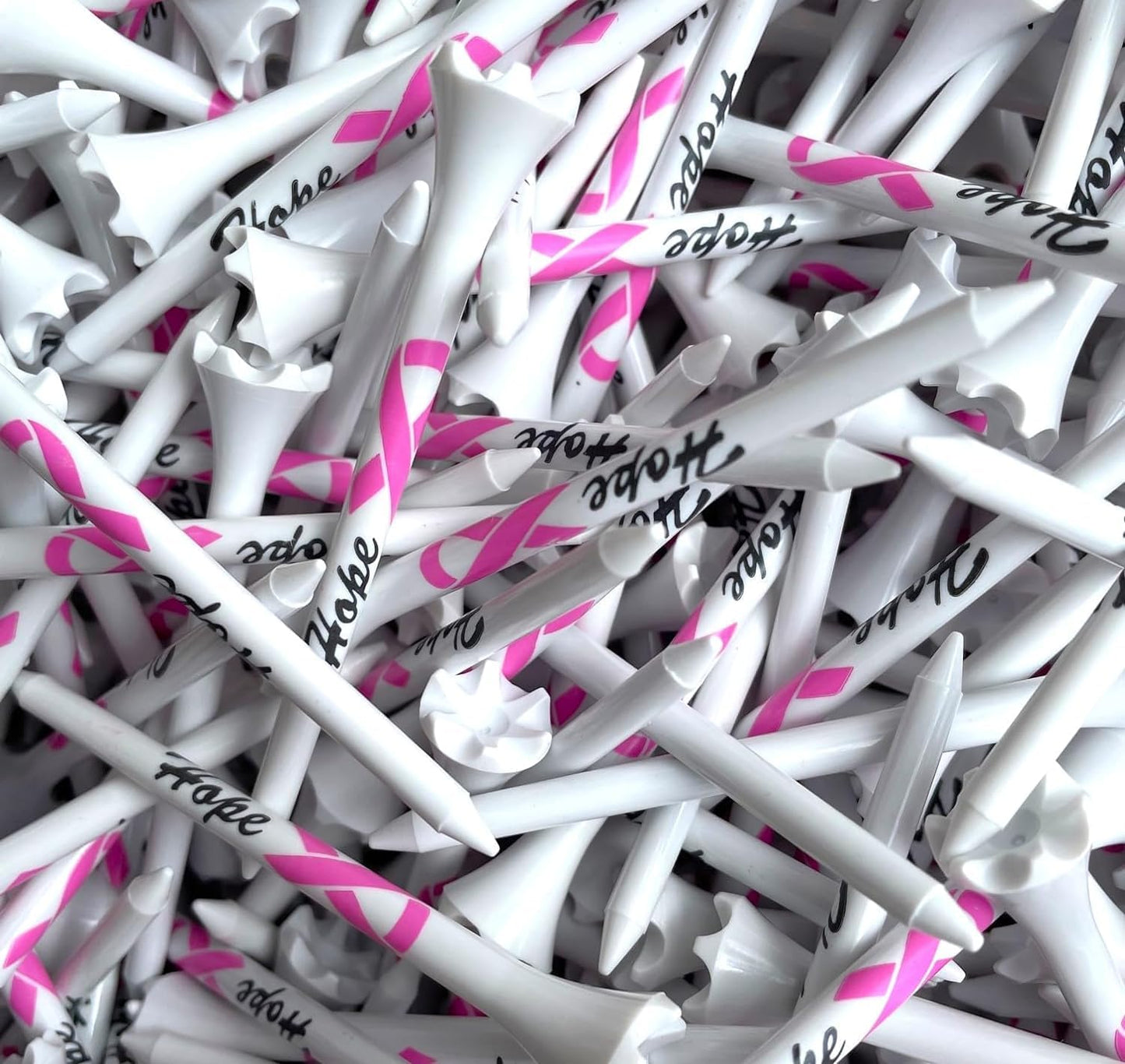 TRUESTRIKE Premium USA Golf Tees – 3¼" or 2¾" Durable Plastic Performance Tees (100 Pack) – Made in USA – Bulk Value Pack