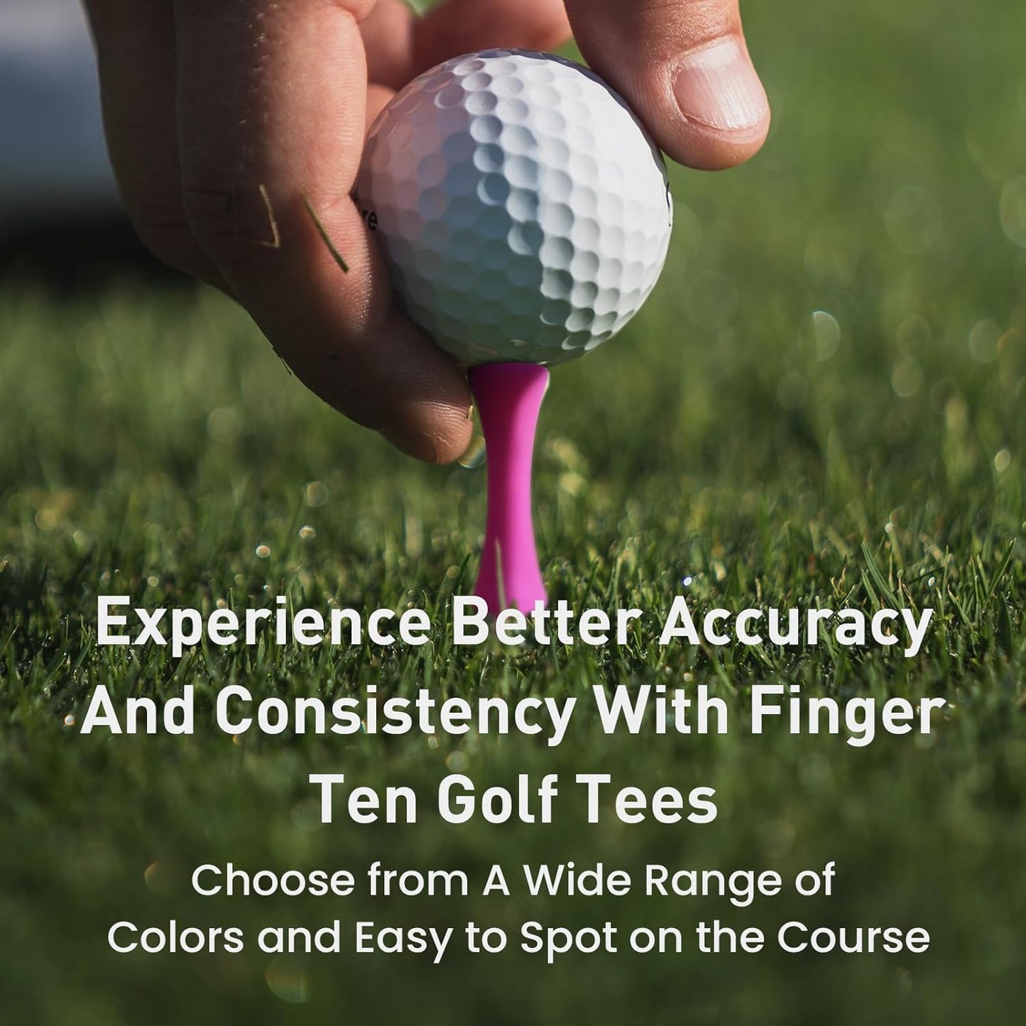 Plastic Golf Castle Tees Step Down Value 200 Count, Unbreakable Mixed or Same Height 1, 1 1/4, 2 3/4, 2 1/4, 2, 1 3/4, 1 1/2 Inch Length Colorful Pack for Practice