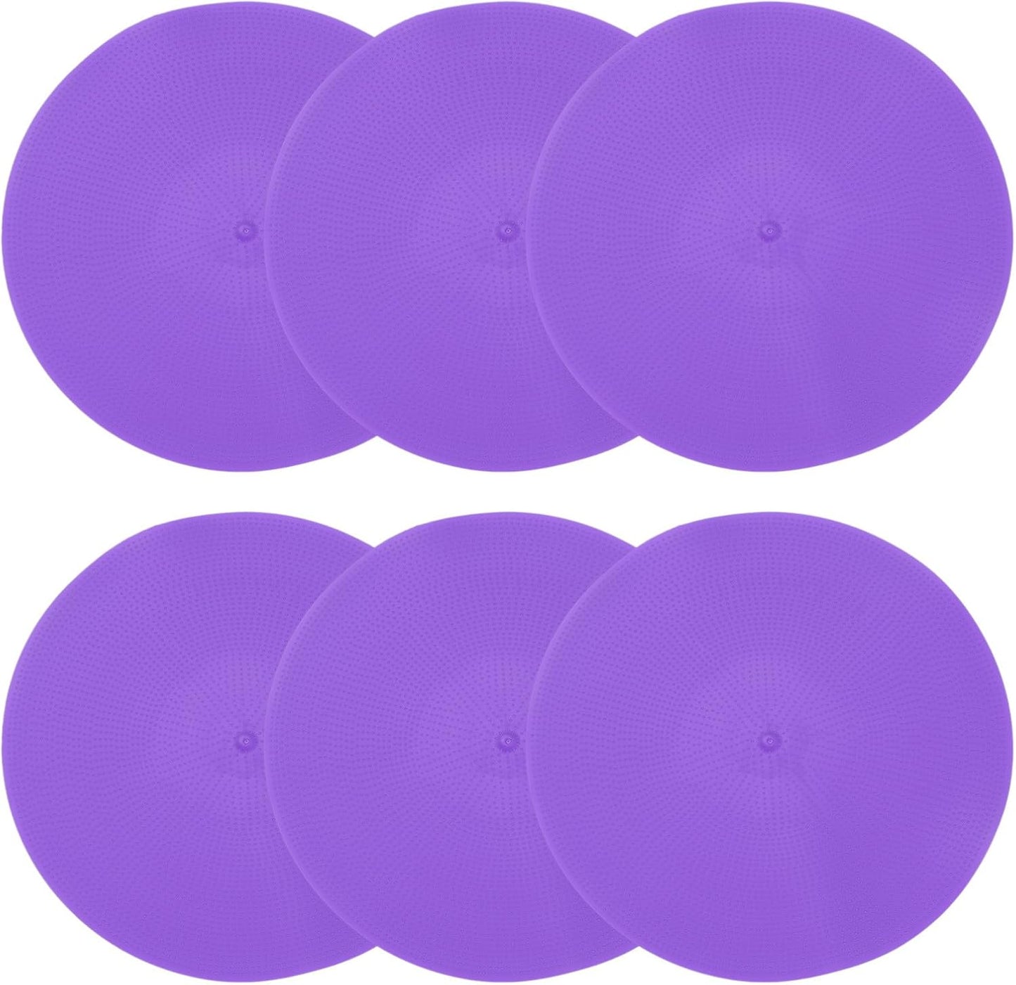 PATIKIL Spot Markers, Non-Slip Floor Dots Agility Markers Flat Field Cones Poly Dots for Gym PE Speed Training Dance Soccer Basketball Sports