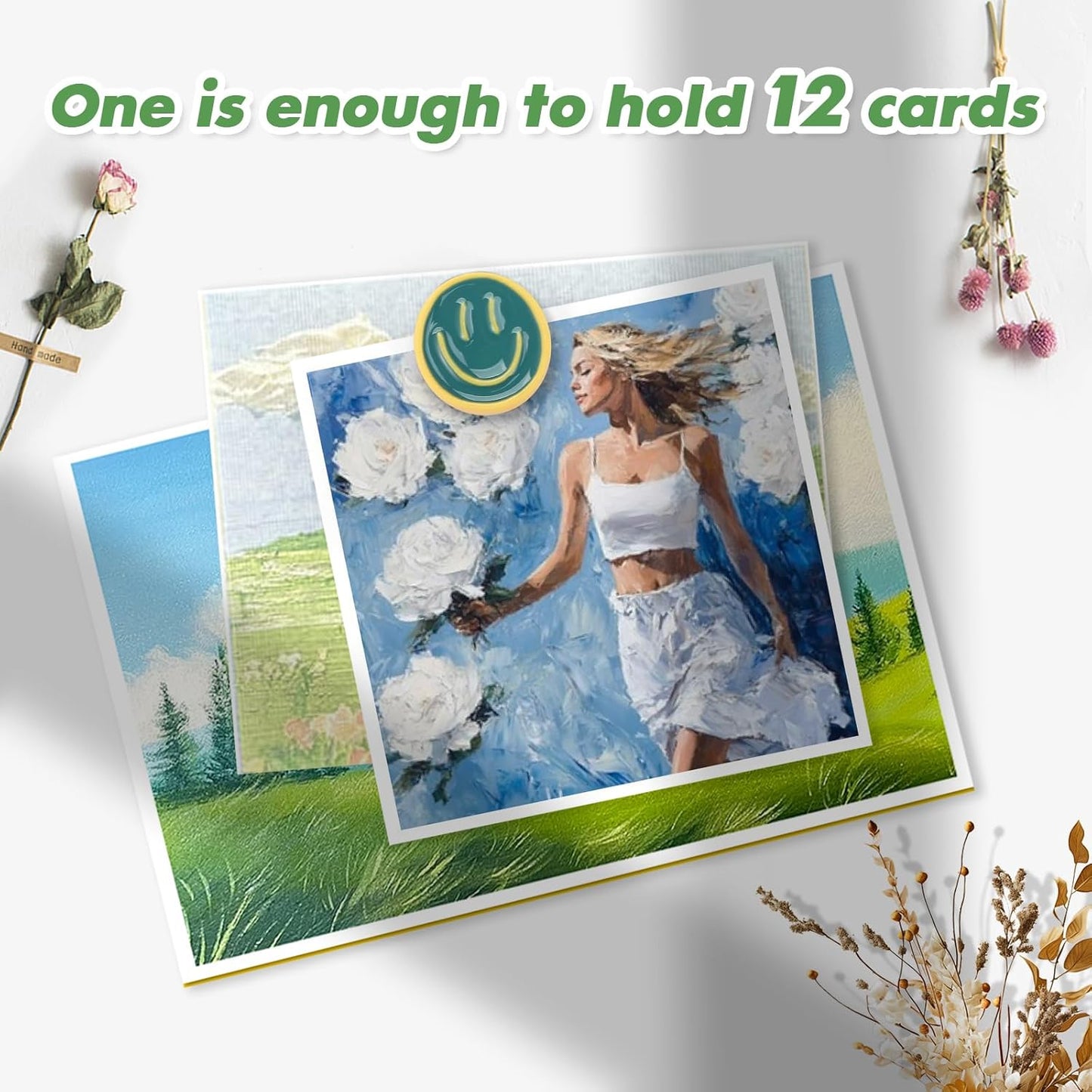 12Pcs Fridge Magnet, Cute Magnets Refrigerator, 6 Colors Resin Smile Face Decorative Magnet, Colorful Cute Magnets for Whiteboard Locker Cabinet for Fridge Classroom Kitchen Office