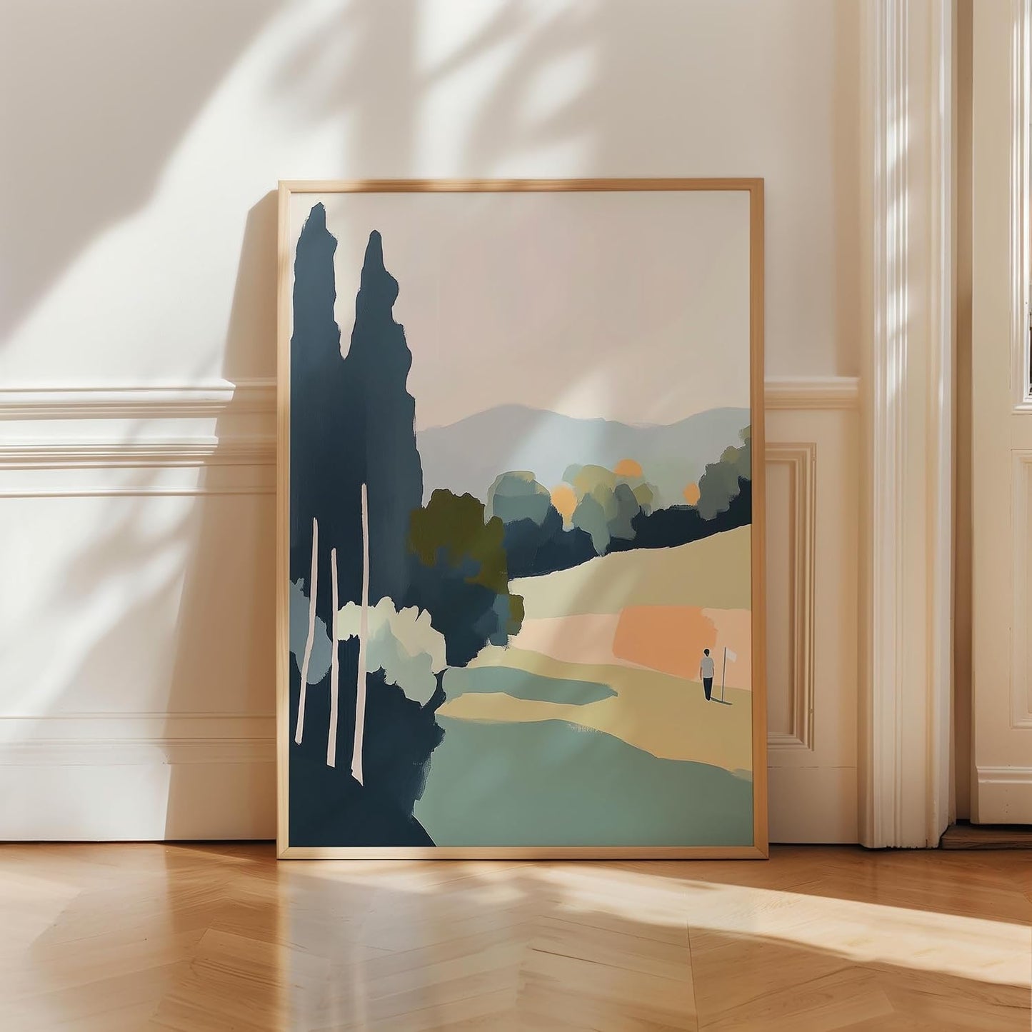 Golf Impressionist Art Print Posters - Premium Giclee Fine Art Prints - Sporty and Sophisticated Home Decor Posters, Golfer Art Prints for Home and Office Decor - Vintage Aesthetic, Ready to Frame