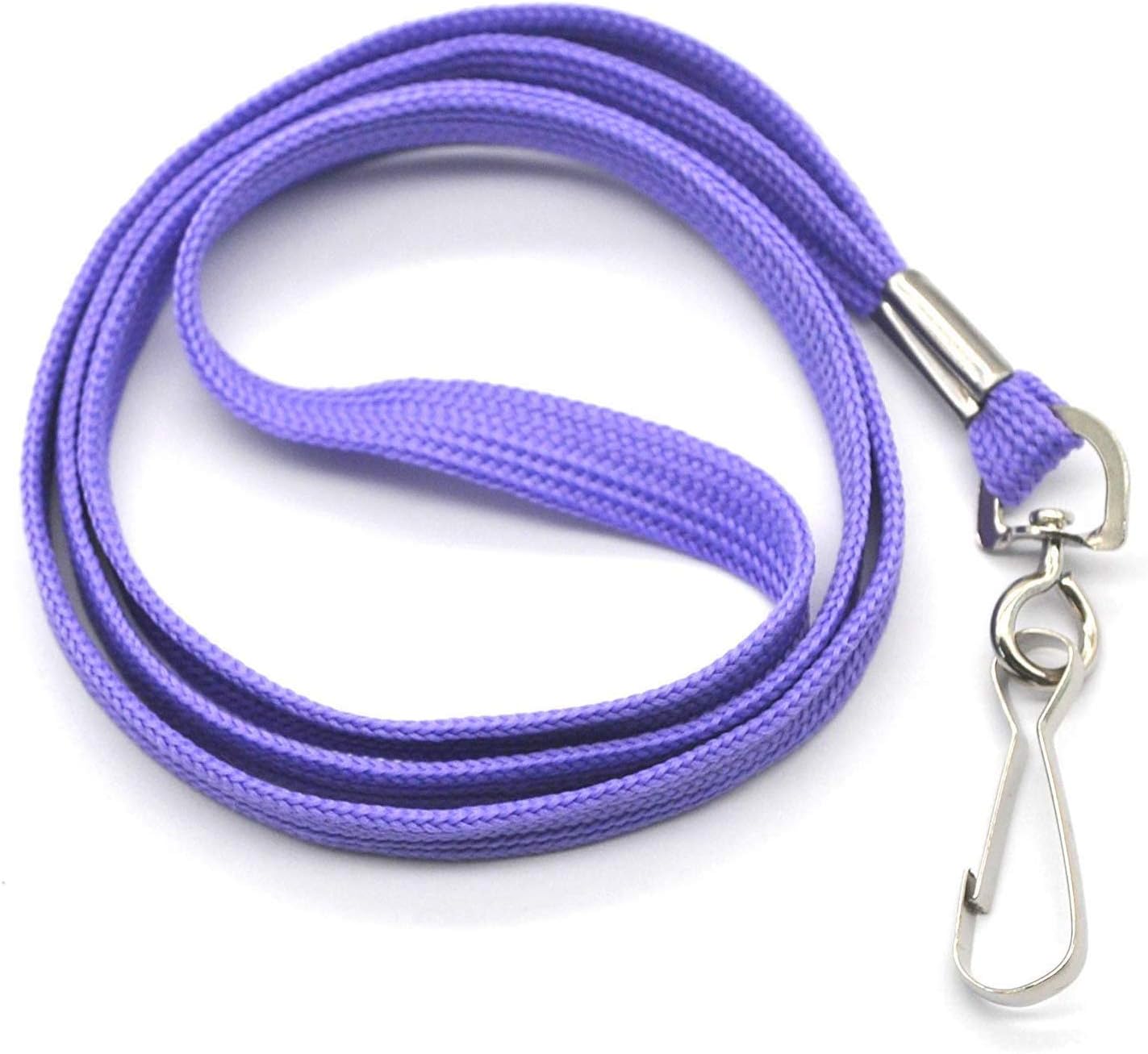 Bird Fiy Lanyard 100 Pack Bulk Badge Lanyards for ID Badges Neck Cruise Name Tag ID Holder