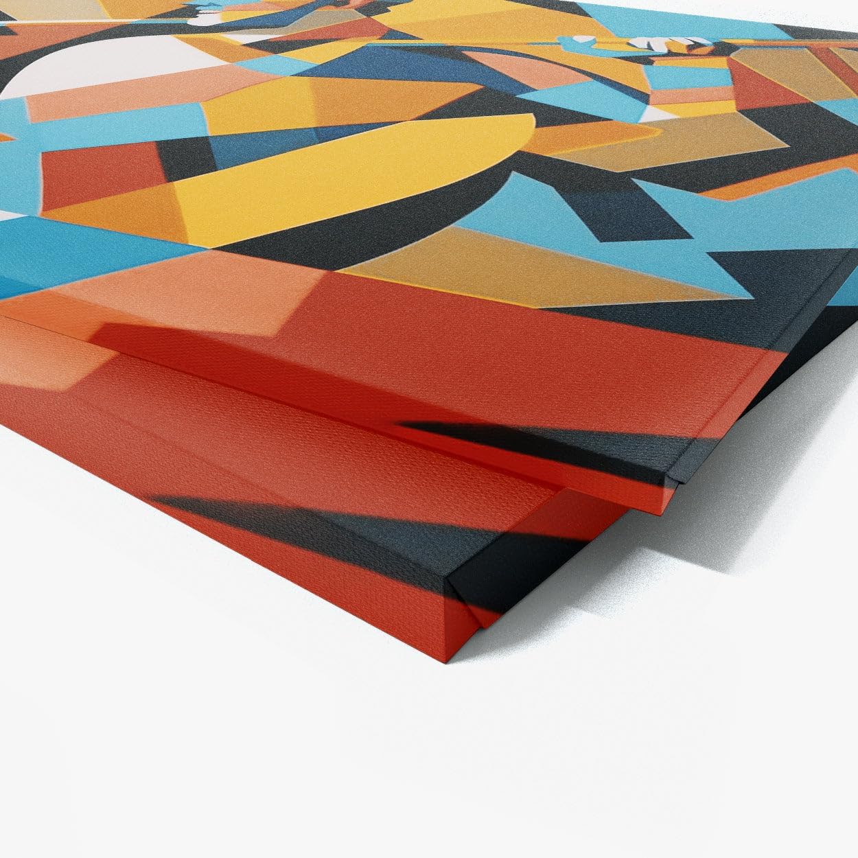 Sense Canvas Golf Modern Golfer 21 Canvas Art - Home Decor Wall Art Print Poster Painting Small 16x12 / 1.5"