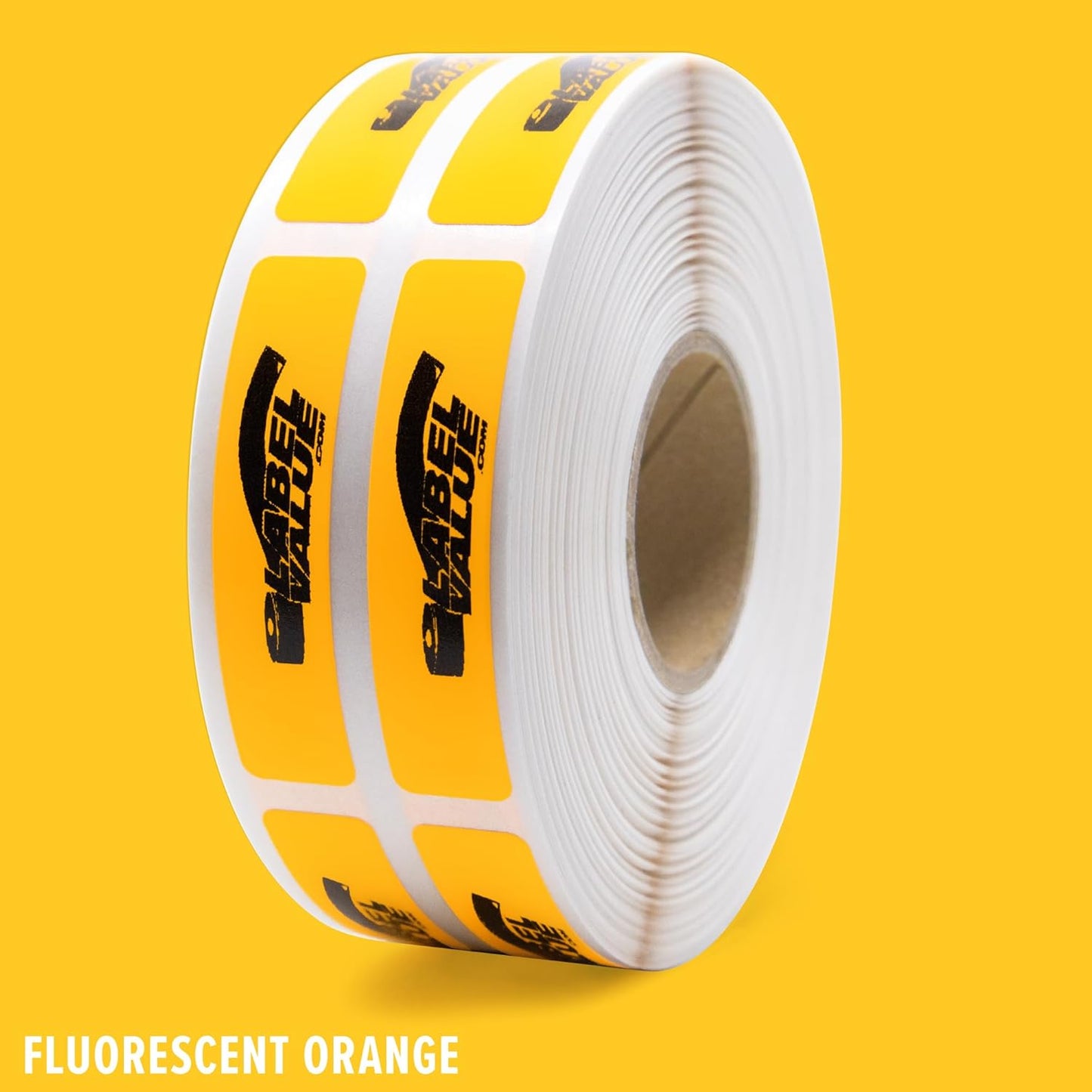 LabelValue Brand - Custom Printed .375” x 1.625” Custom Stickers - 1000 Labels/Roll | Customizable with Text and Graphics - Use for Business or Personal Projects