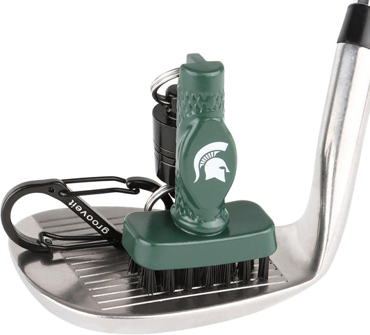 Grooveit Official miniG NCAA Team Golf Brush - A-380 Aluminum
