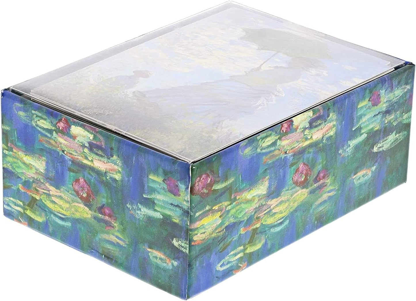 The Gifted Stationery Assorted All-Occasion Greeting Card Box - Monet-Inspired Art with Envelopes - Versatile Use & Birthday Cards - 6 Unique Designs - 36-Pack, 5 x 3.5 In