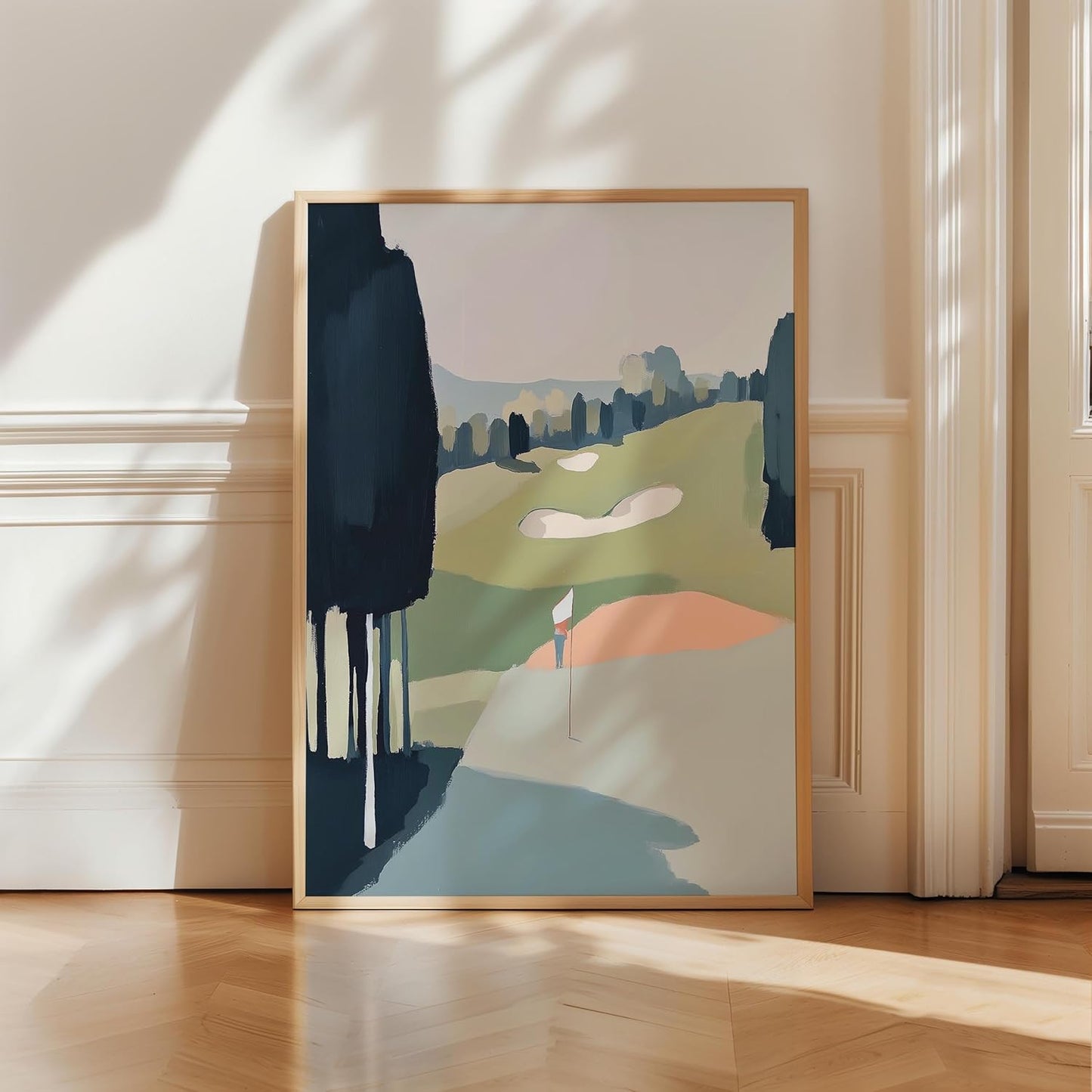 Golf Impressionist Art Print Posters - Premium Giclee Fine Art Prints - Sporty and Sophisticated Home Decor Posters, Golfer Art Prints for Home and Office Decor - Vintage Aesthetic, Ready to Frame