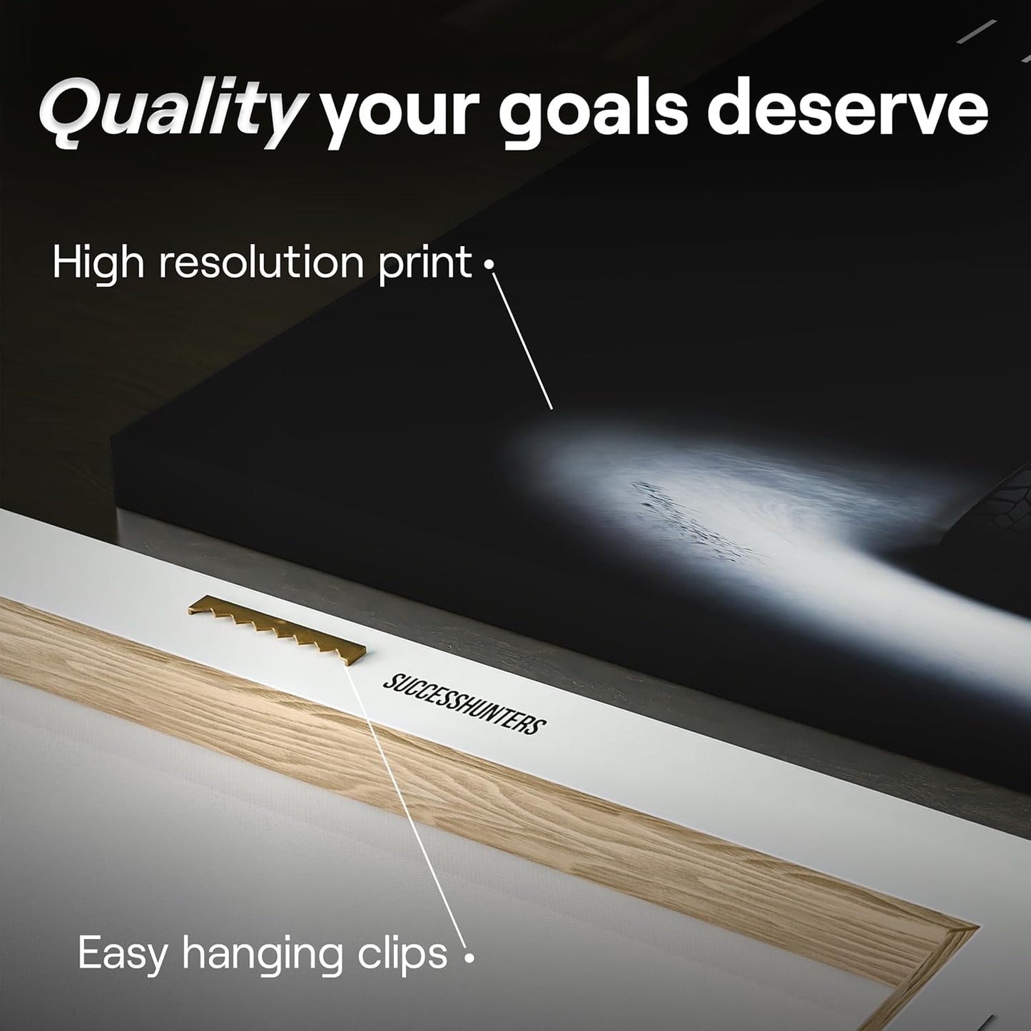 Motivational Wall Art for Office, Super Car Art Canvas, Inspirational Automotive Decor for Tesla Cybertruck Sportscar Lovers, Motivational Wall Decor for Home, Car Poster (24" x 48" in)