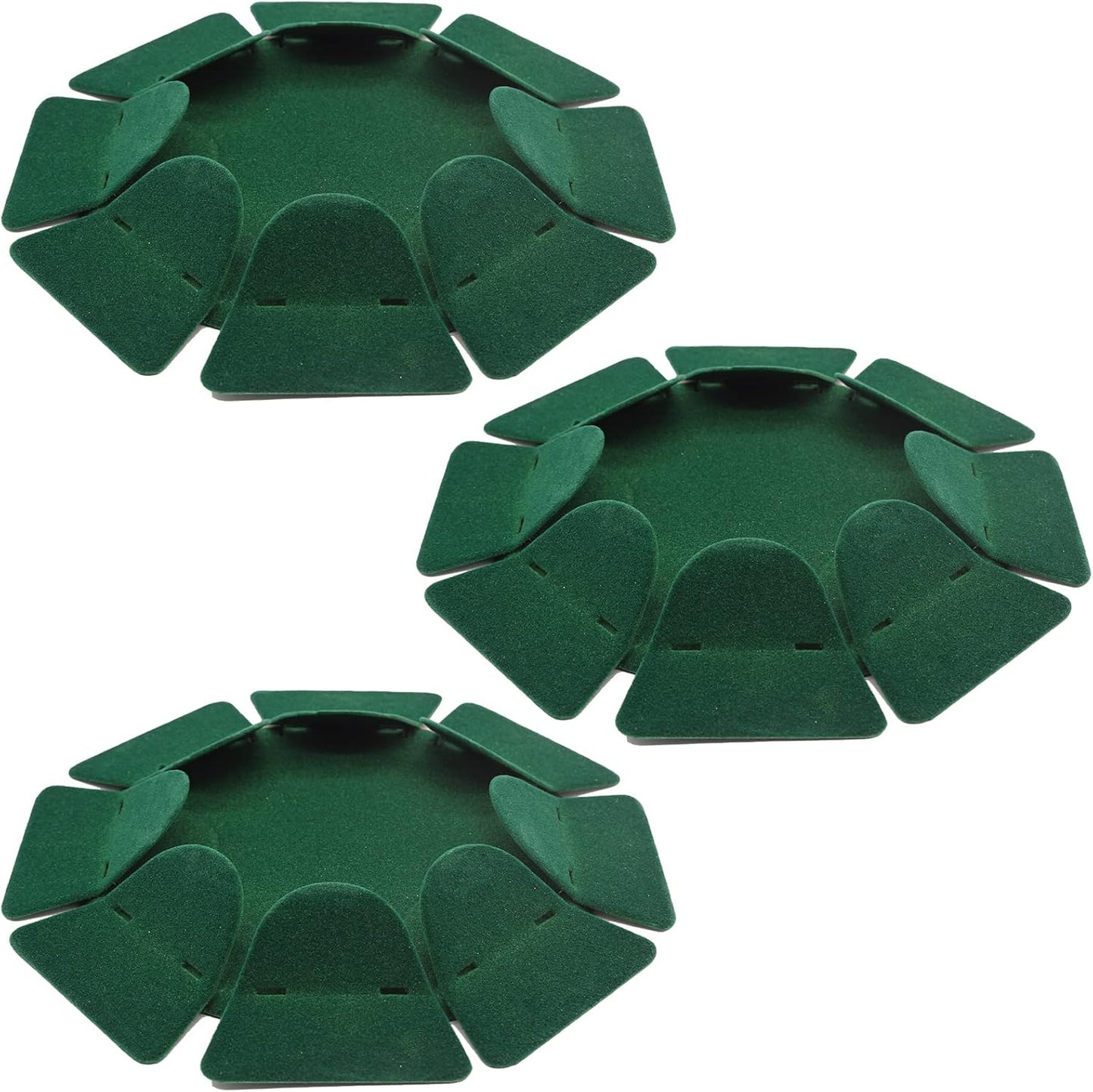 Green Golf Putting Cup, All-Direction Practice Hole, Flocked Surface for Indoor & Outdoor (3Pcs)