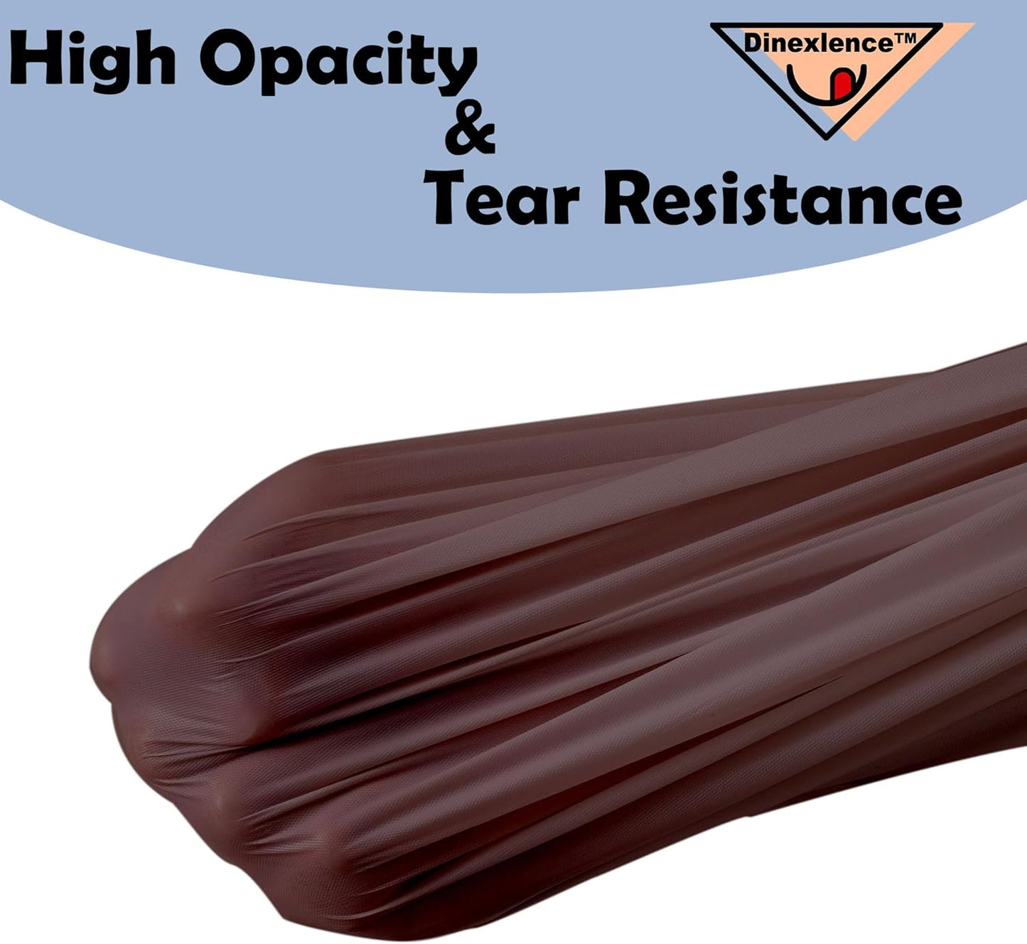 2 Pack Brown Premium Plastic Tablecloth Rectangle 54 x 108 Inches Reusable Coffee Brown Decorative Table Cover for Dining, Wedding, Party, Indoor and Outdoor use