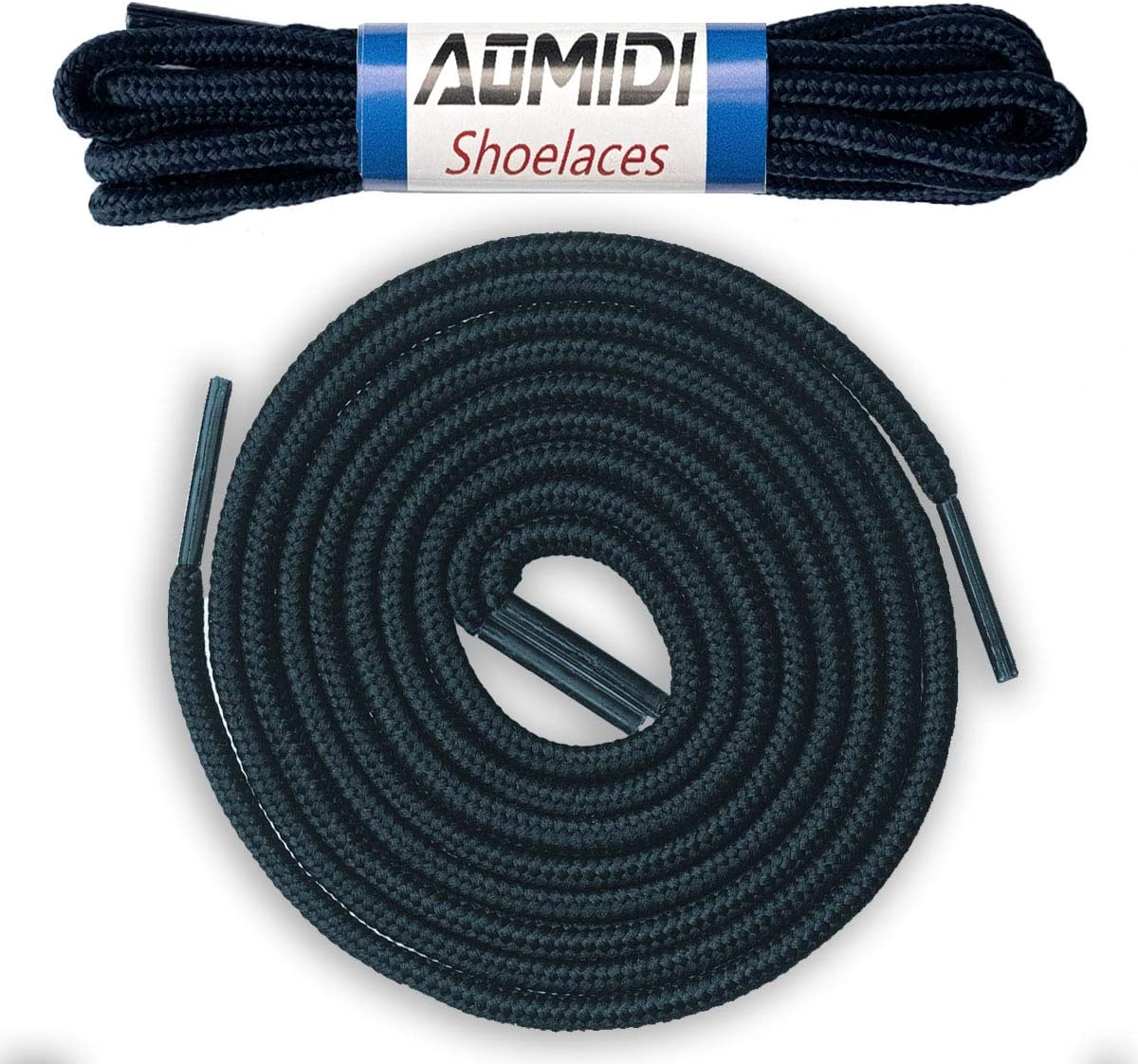 2 Pair Shoelaces Round Athletic Shoes Lace for Boot Laces Shoelaces and Multiple Shoe Types Replacements