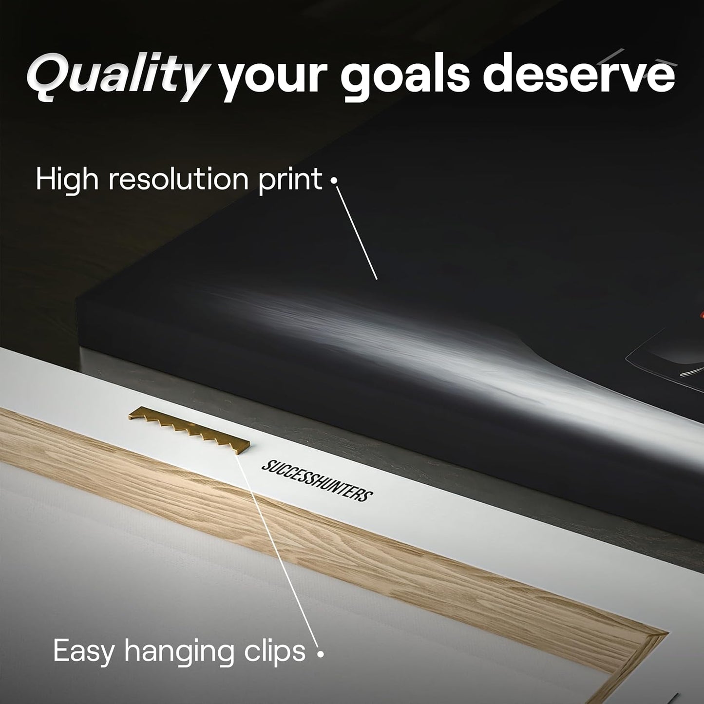 Motivational Wall Art for Office, Super Car Art Canvas, Inspirational Automotive Decor for McLaren Sportscar Lovers, Motivational Wall Decor for Office and Home, Inspiring Car Poster (8 x 8 in)